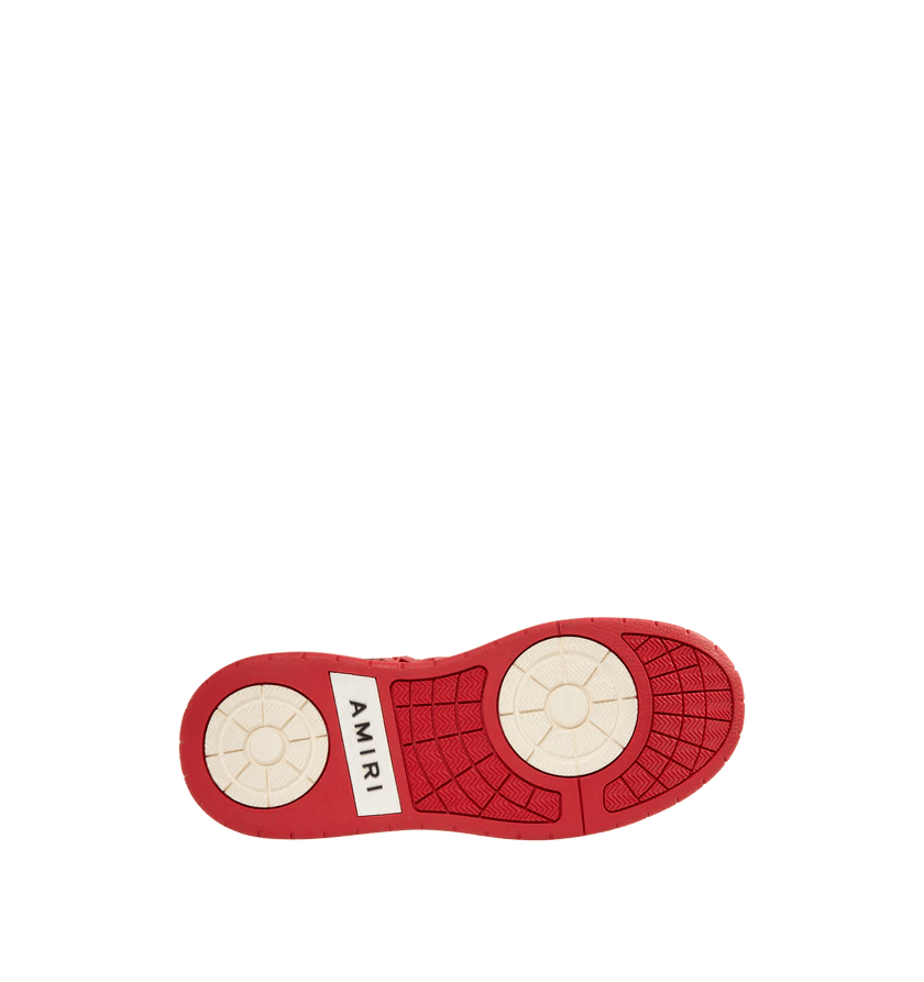 Amiri o1h1sh11225 Classic Low Top Sneaker in True Red/Multi Size US 11 / EU 44 - 5 Thumbnail