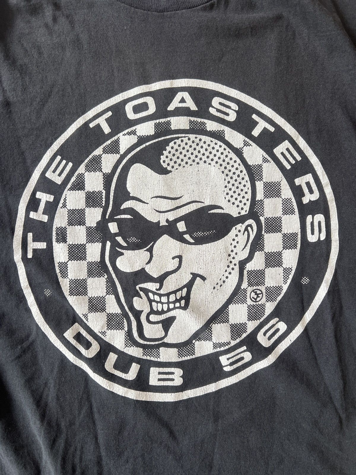 Fruit Of The Loom Toasters Dub 56 Moonska Ska Vintage Vtg Single Stitch band Size US XL / EU 56 / 4 - 2 Thumbnail
