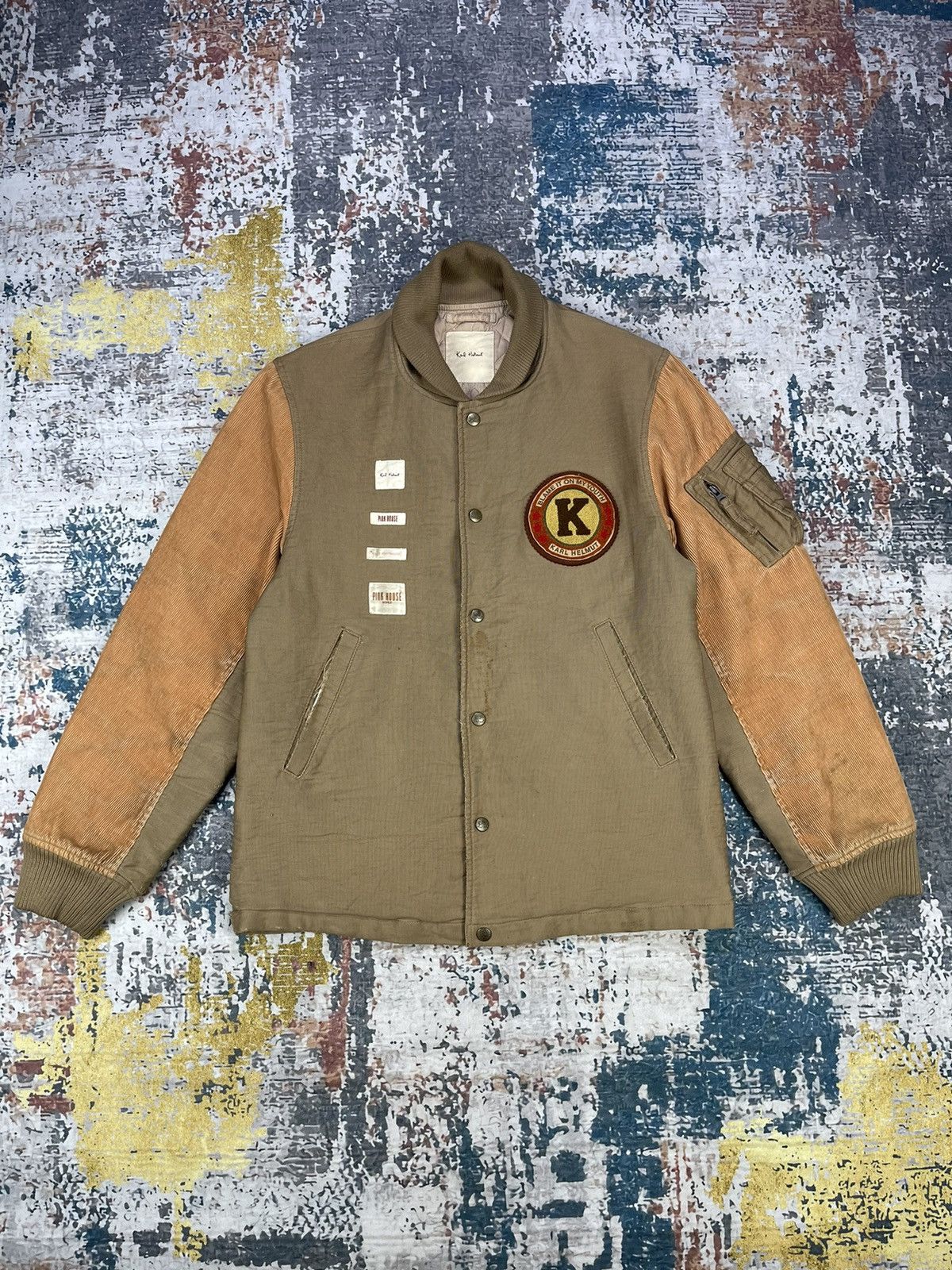 じ*ロ様 Karl Helmut PINK HOUSE A-2 real mou Karl helmut pink house - Gem