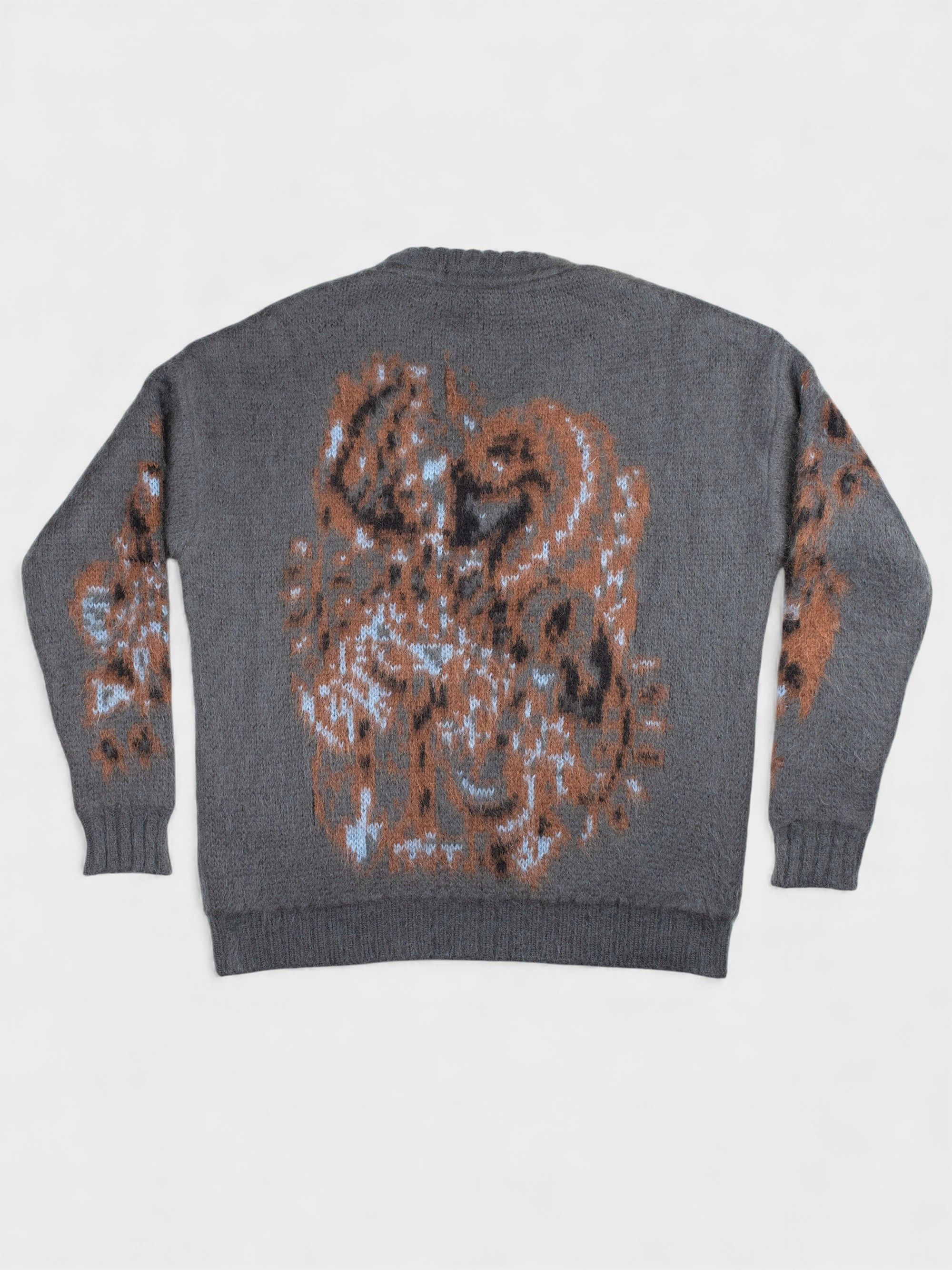 Y/Project Y/Project A/W 2019 sample oversized jacquard mohair sweater Size US XS / EU 42 / 0 - 4 Thumbnail