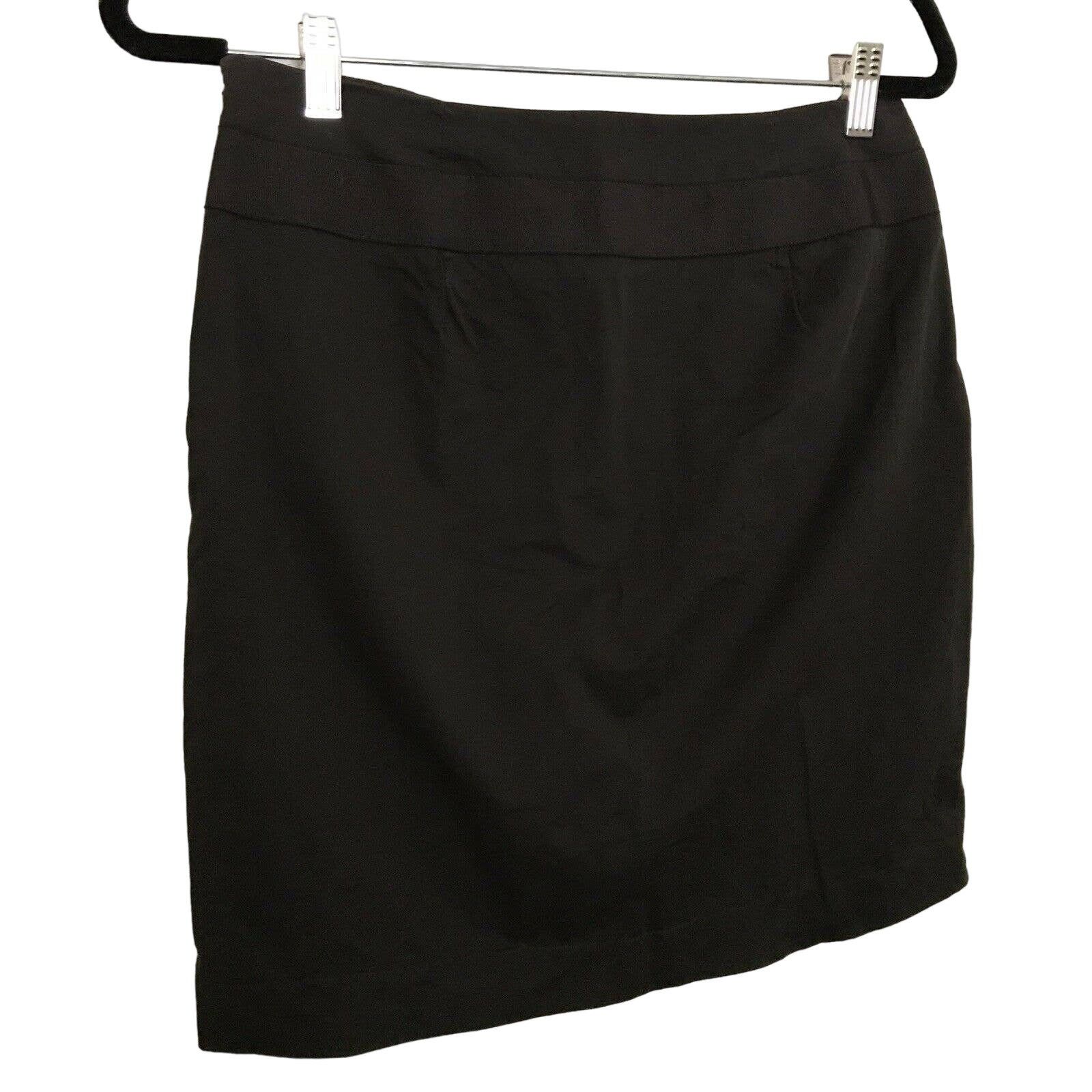 Banana Republic Banana Republic Brown Stretch Short Pencil Skirt - Size 4 Size 27" / US 4 / IT 40 - 6 Thumbnail