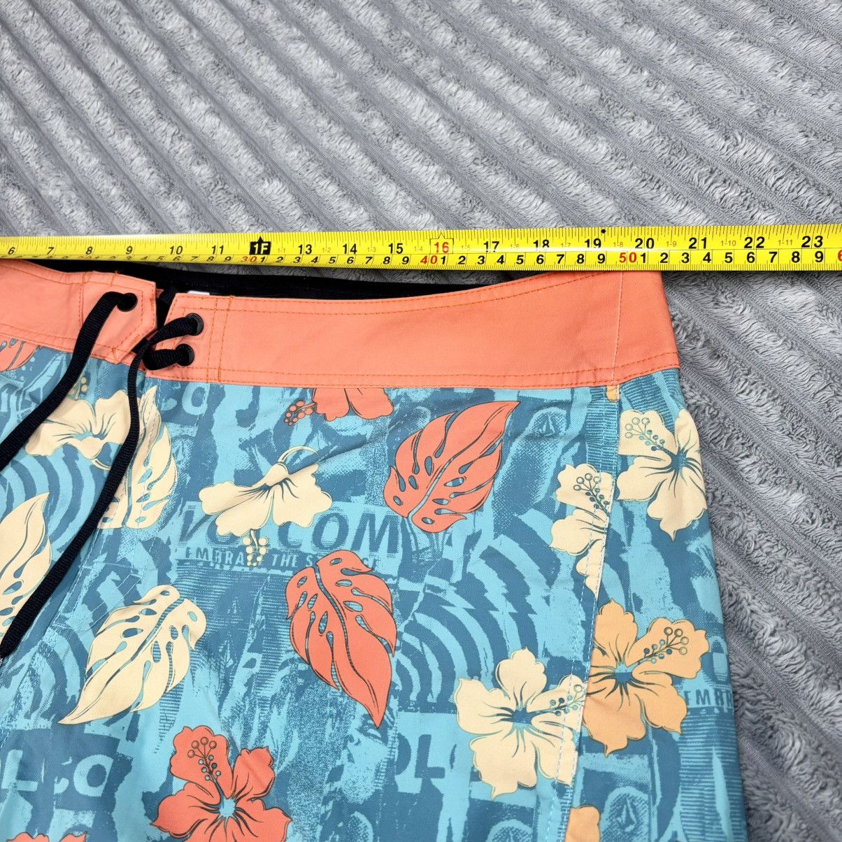 Volcom Volcom men’s sz 40 pull string inverted floral Boardshorts Size US 40 / EU 56 - 5 Thumbnail