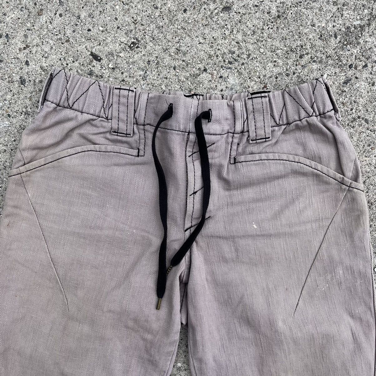 Japanese Brand × Number (N)ine Number Nine Fall 08 Grey Cotton Lounge Baggy Pants Size 4 Size US 32 / EU 48 - 3 Thumbnail