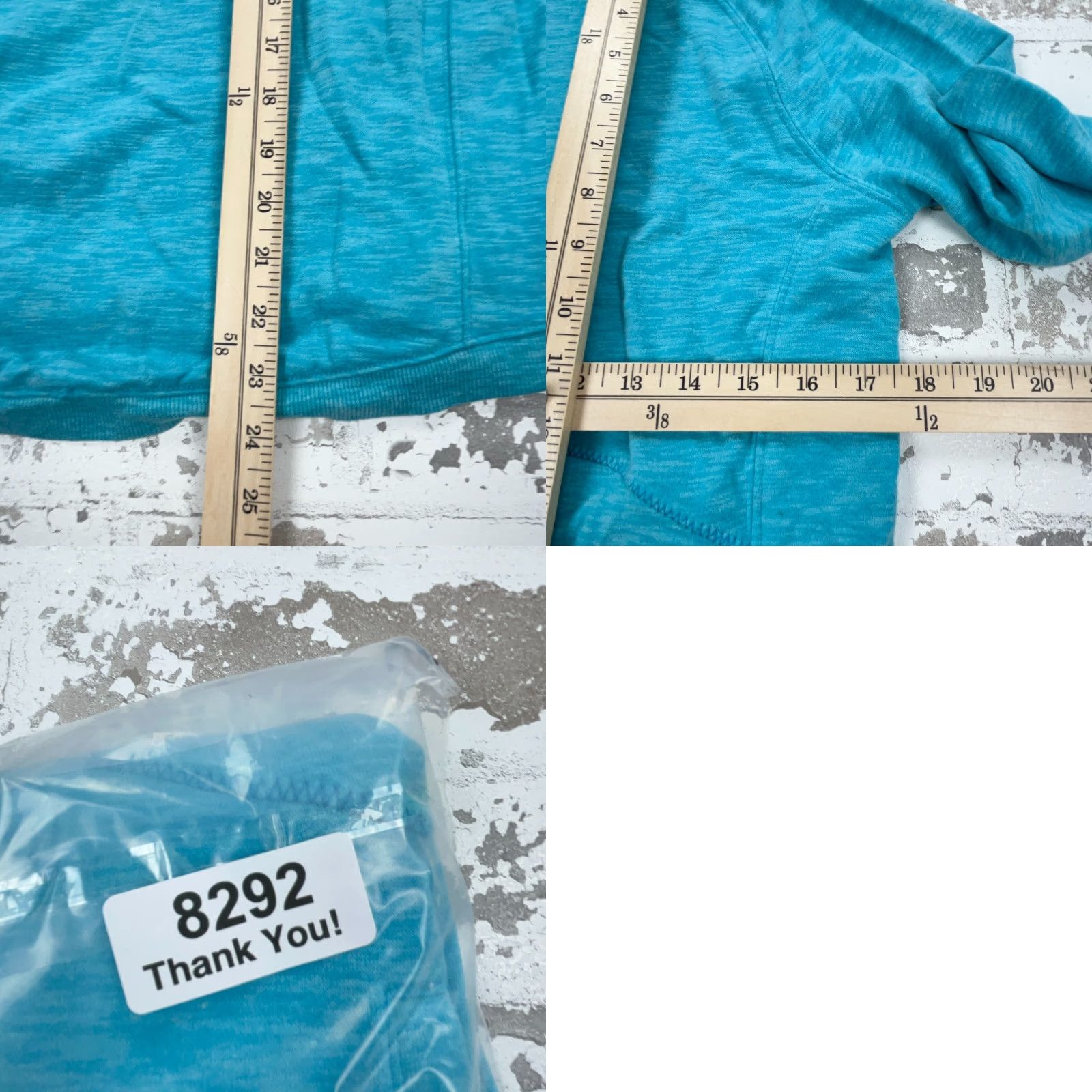 Under Armour Under Armour Hoodie Women Small Blue Sweatshirt Loose Fit Lightweight Thin Size S / US 4 / IT 40 - 8 Thumbnail