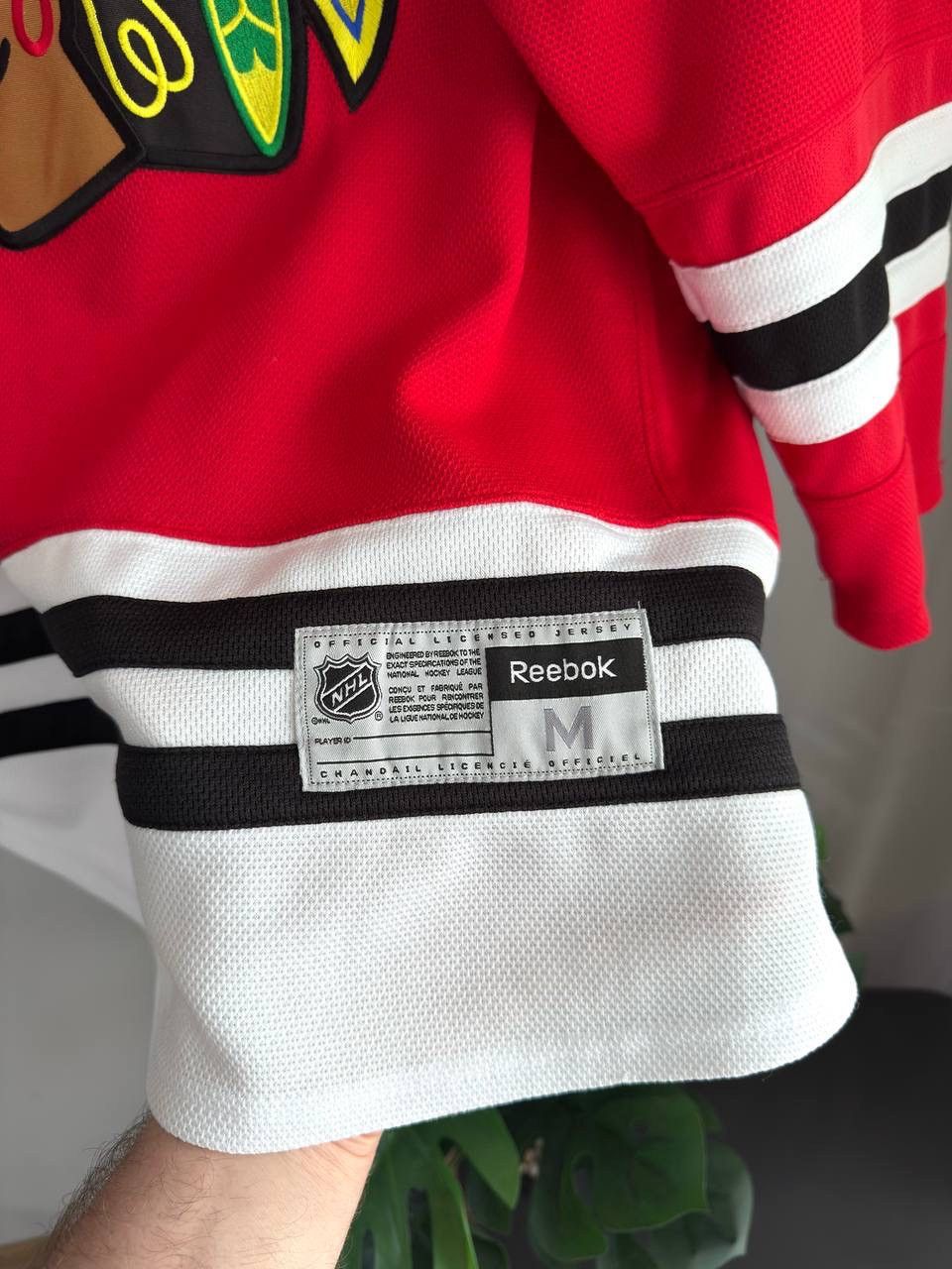 Reebok Reebok Chicago Blackhawks NHL Red Hockey Jersey, Size M Size US M / EU 48-50 / 2 - 9 Thumbnail