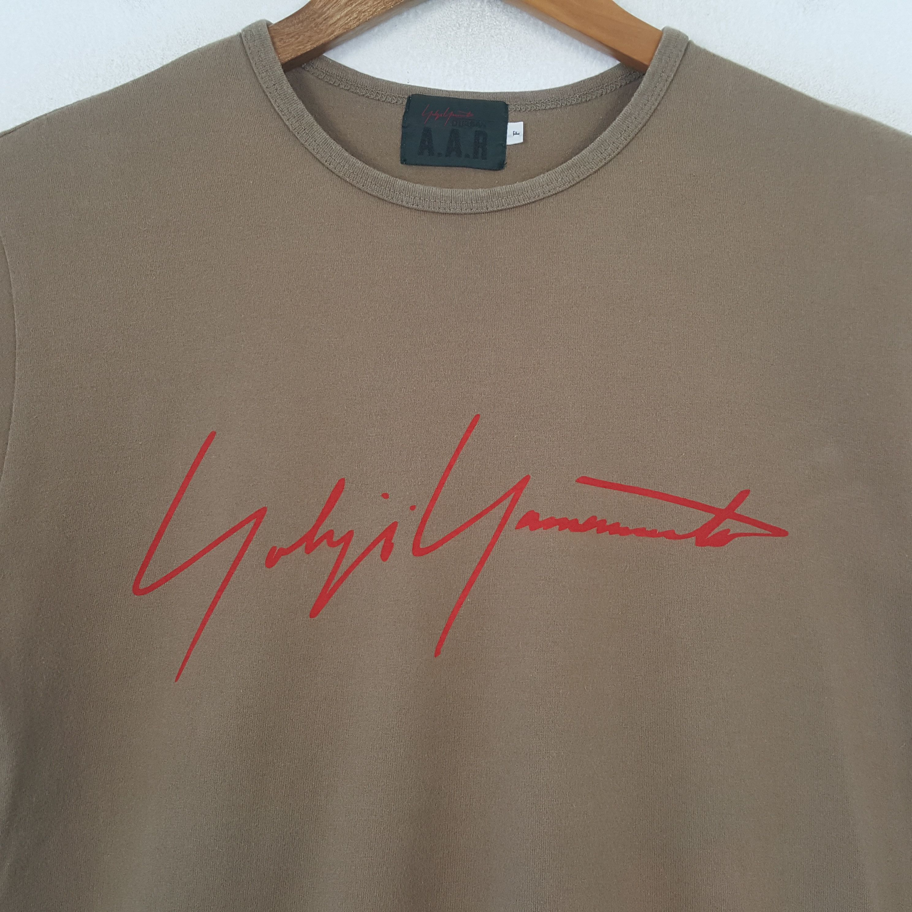 Designer × Vintage × Yohji Yamamoto Vintage YOHJI YAMAMOTO Japan Designer T-shirt C285N33 Size US S / EU 44-46 / 1 - 2 Thumbnail