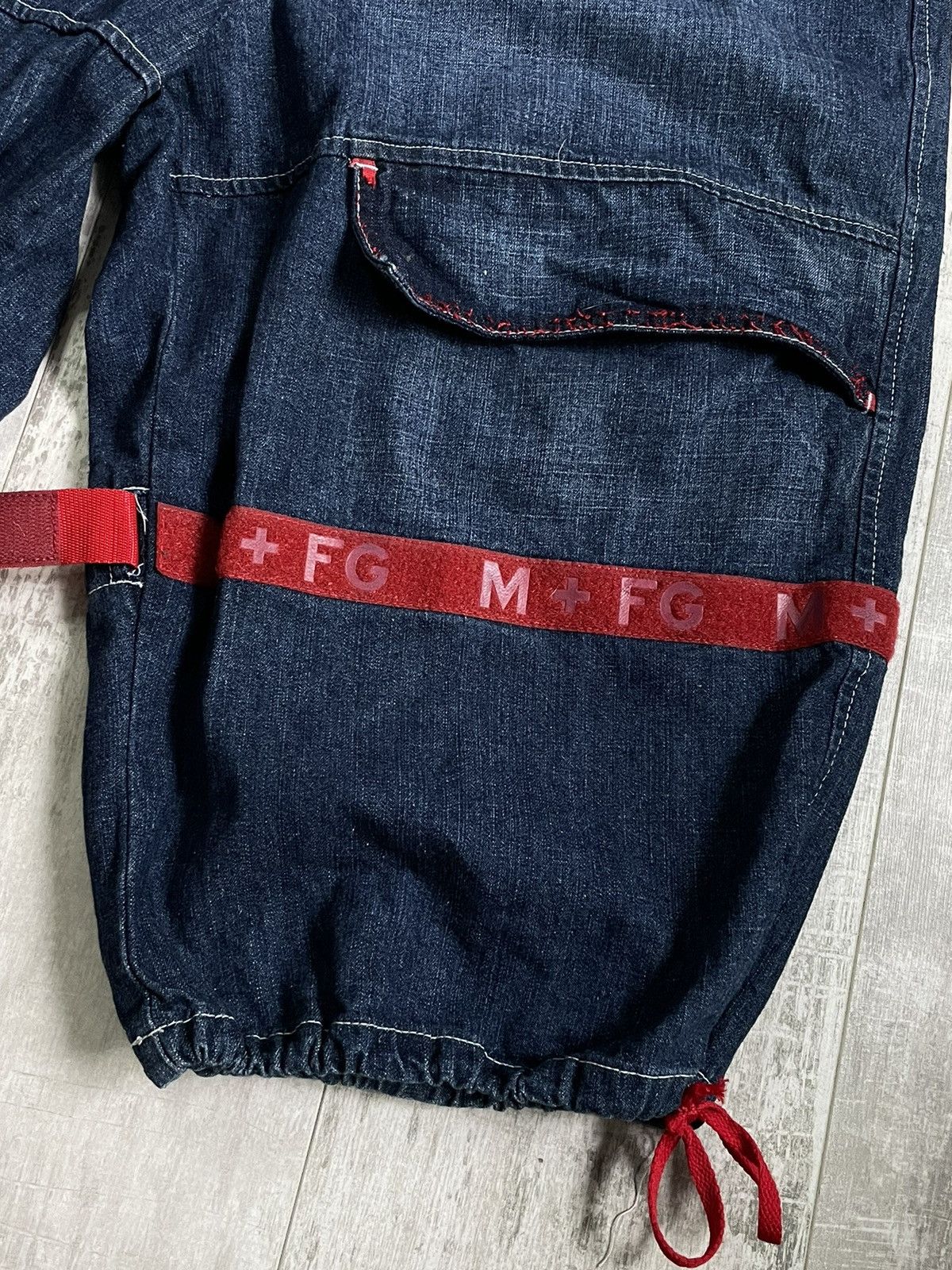 Marithe + Francois Girbaud Vintage Marithe + Francois Girbaud Shorts Denim Y2K RARE Size US 40 / EU 56 - 5 Thumbnail