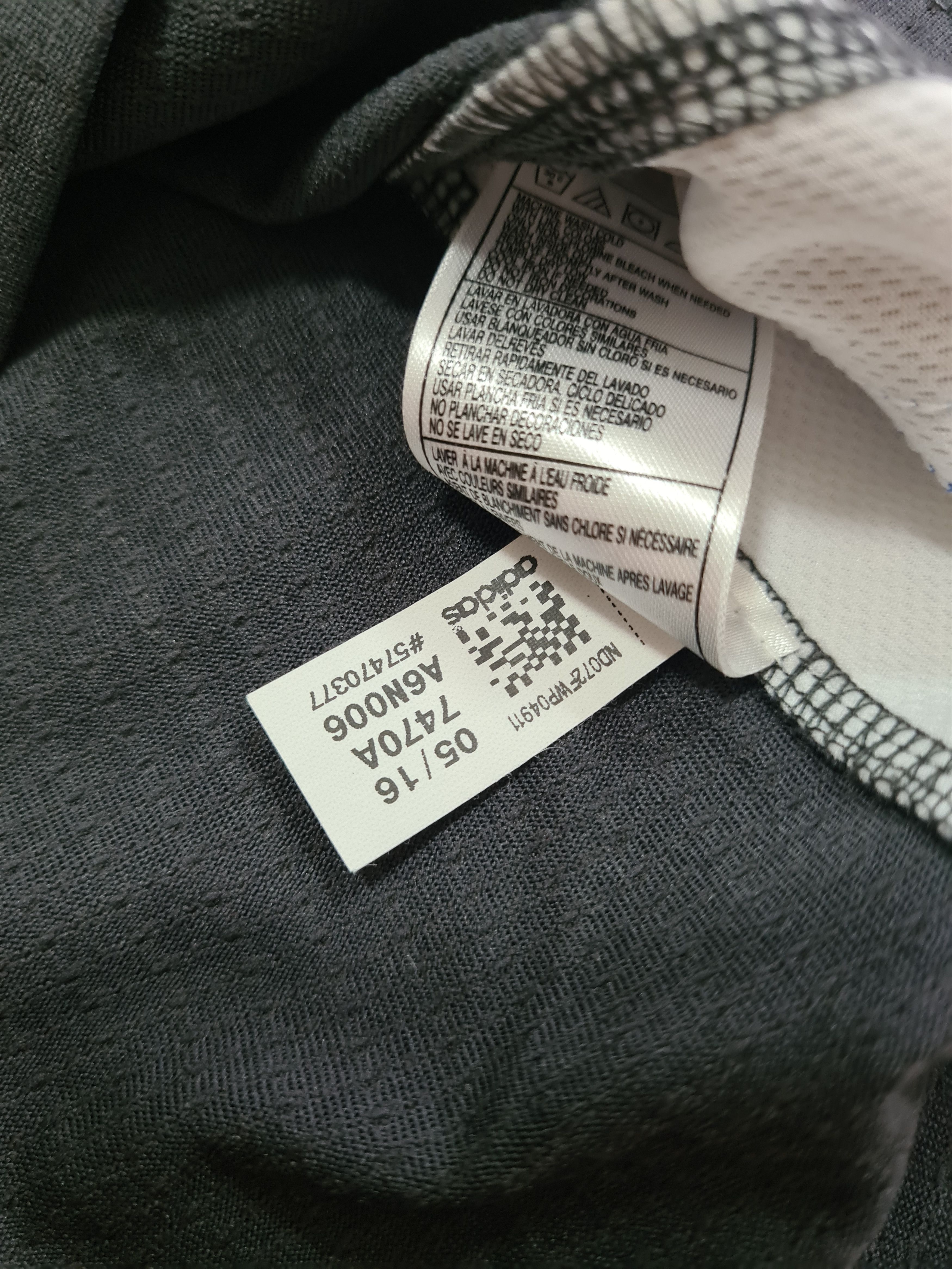 NBA Authentic Adidas Men's GSW Alternate Sleeved Swingman Jersey Size US M / EU 48-50 / 2 - 6 Thumbnail