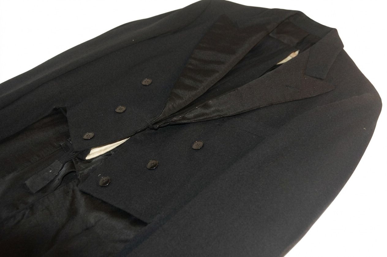 Other Vintage Harry Hall London Tailcoat Morning Jacket Black Formal Wear Size 40R - 1 Thumbnail