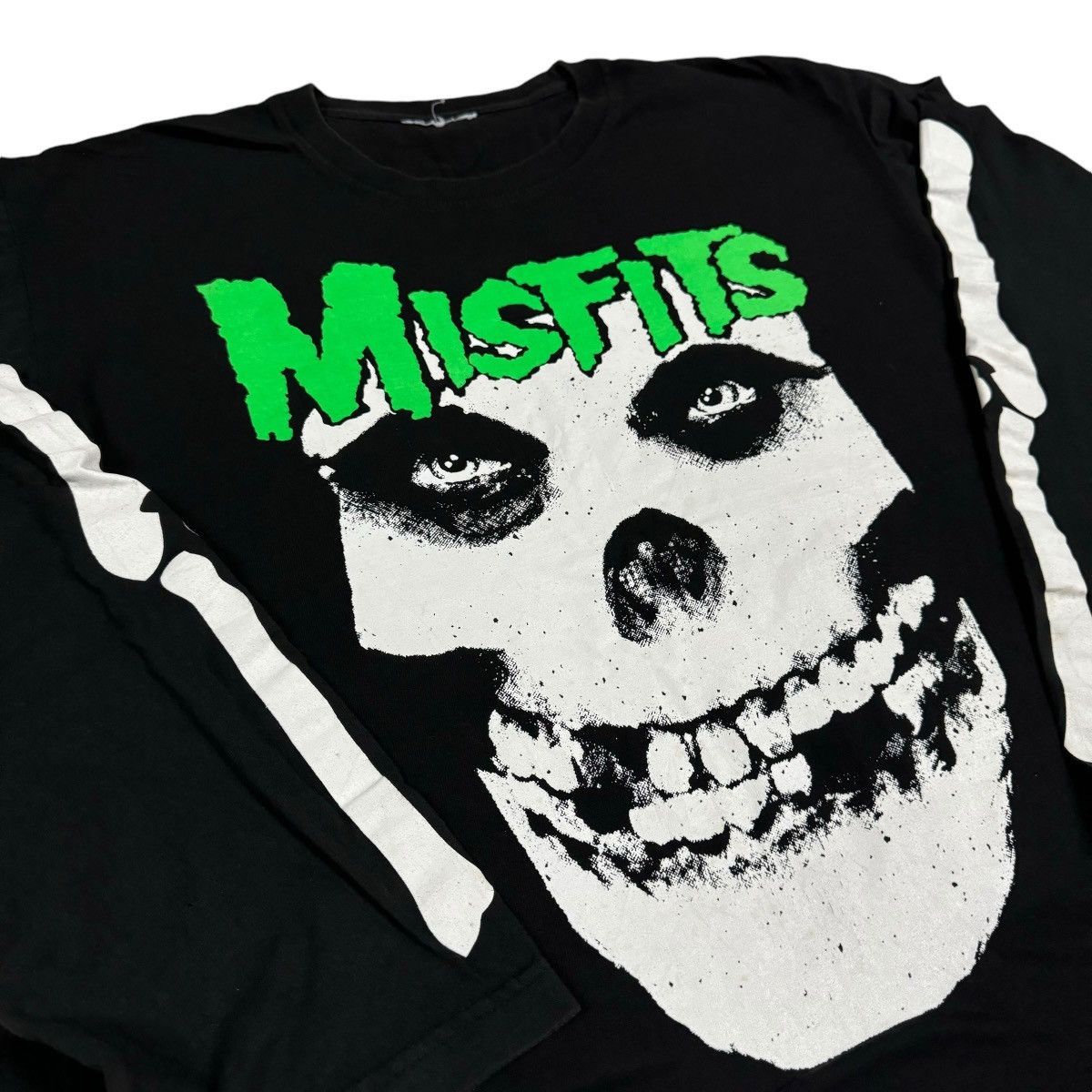Band Tees × Misfits × Vintage Vintage Misfits Punk Rock Band Big Skull Logo Album Tee Size US XL / EU 56 / 4 - 4 Thumbnail