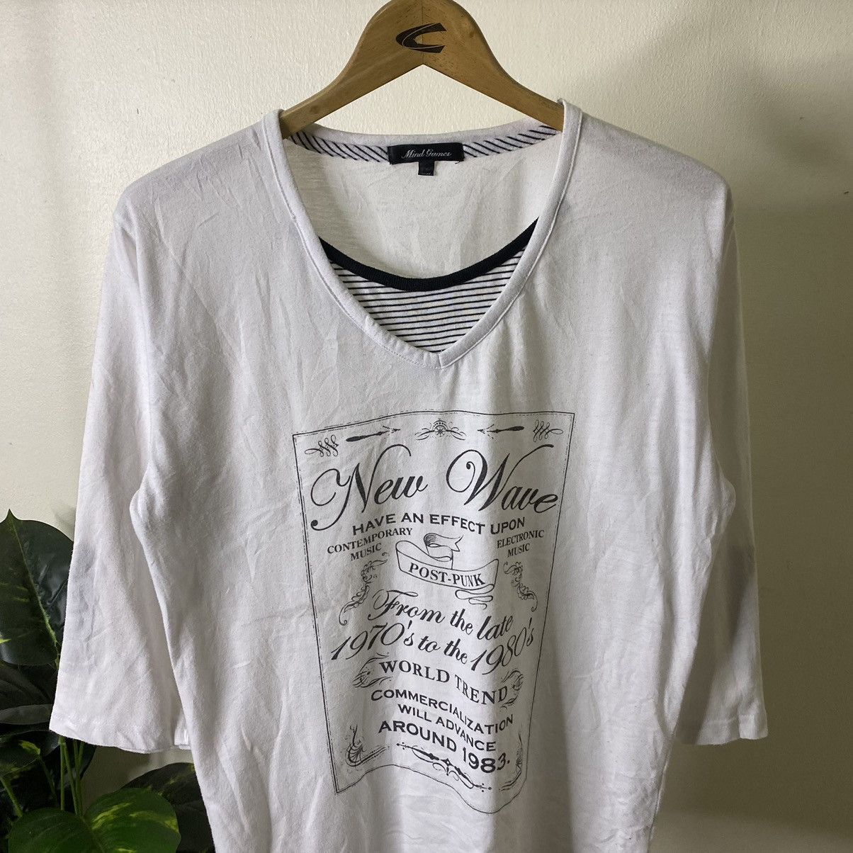 If Six Was Nine × Japanese Brand × Seditionaries Mind Games Seditionaries Poem Cyber Gothic Post Punk LS Tee Size US M / EU 48-50 / 2 - 2 Thumbnail