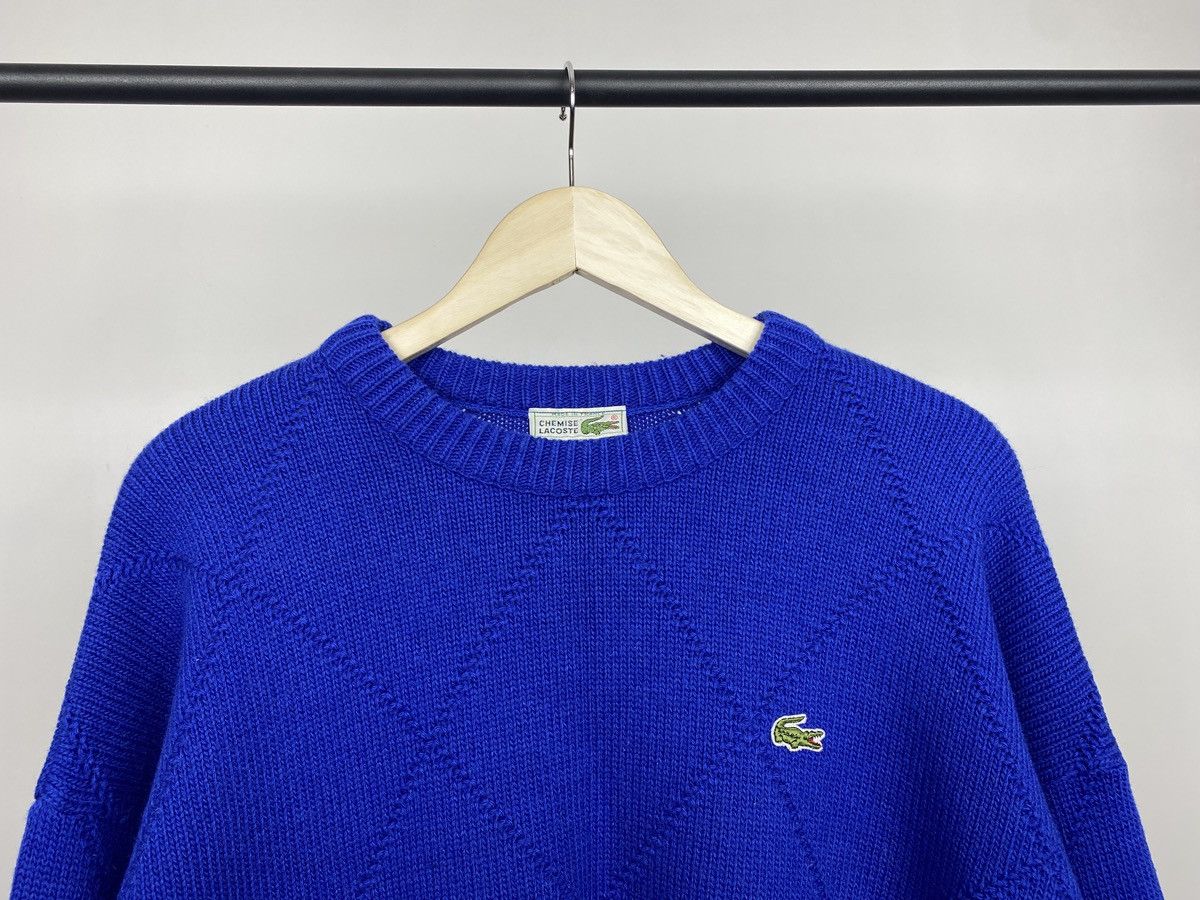 Lacoste Lacoste Sweater Wool Knit Baggy 90s Preppy Style Vintage Size US XL / EU 56 / 4 - 3 Thumbnail