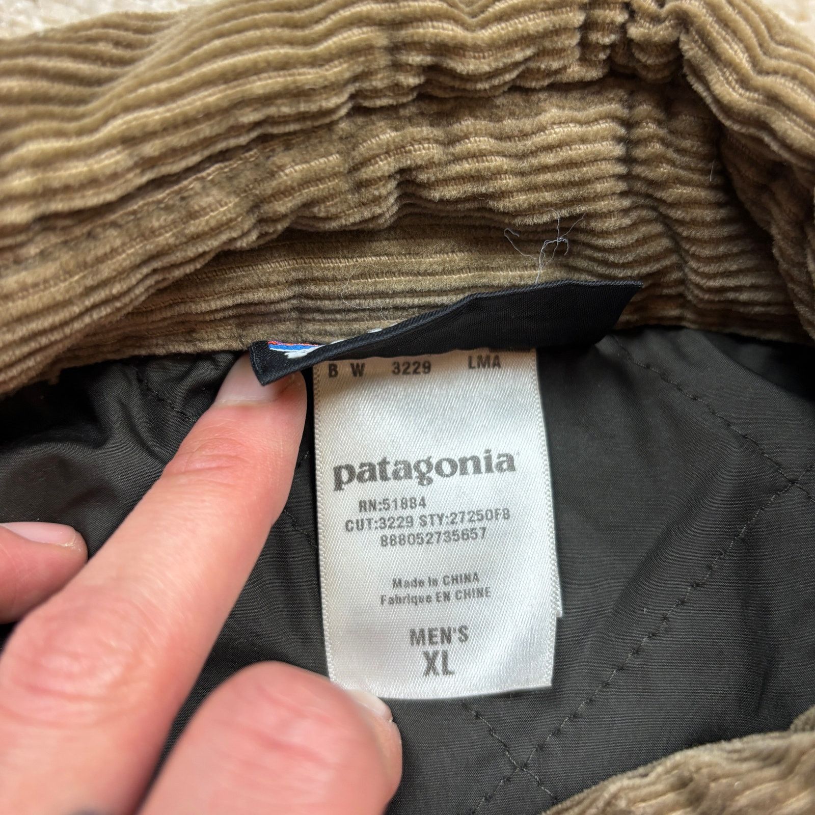 Patagonia Patagonia Lined Secondary Inspection Jacket Men's XL Size US XL / EU 56 / 4 - 6 Thumbnail