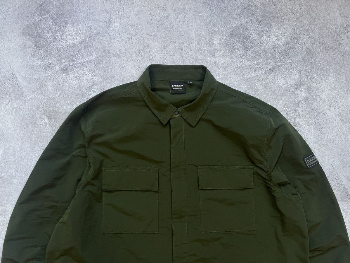 Barbour × Japanese Brand Barbour International Nylon Coach Jacket Khaki Mens: XXL Size US XXL / EU 58 / 5 - 2 Thumbnail