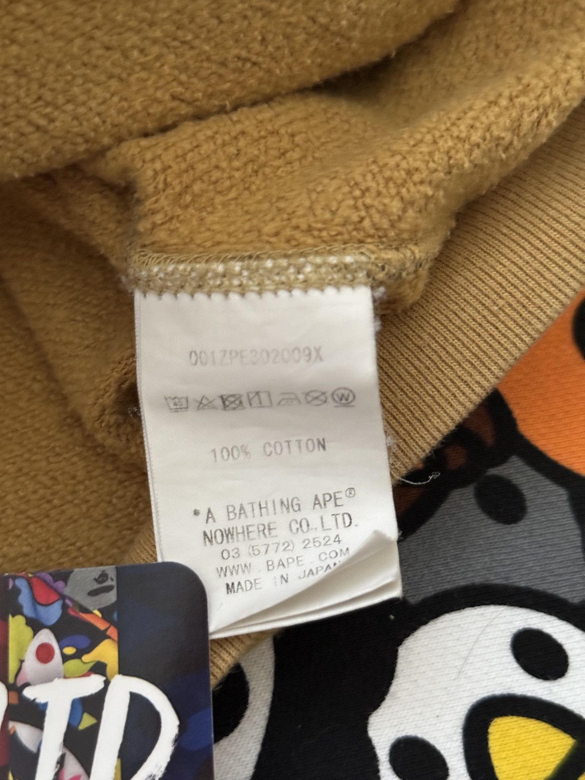 Bape A Bathing Ape Yellow Camo Tiger Hoodie Size XS / US 0-2 / IT 36-38 - 9 Thumbnail
