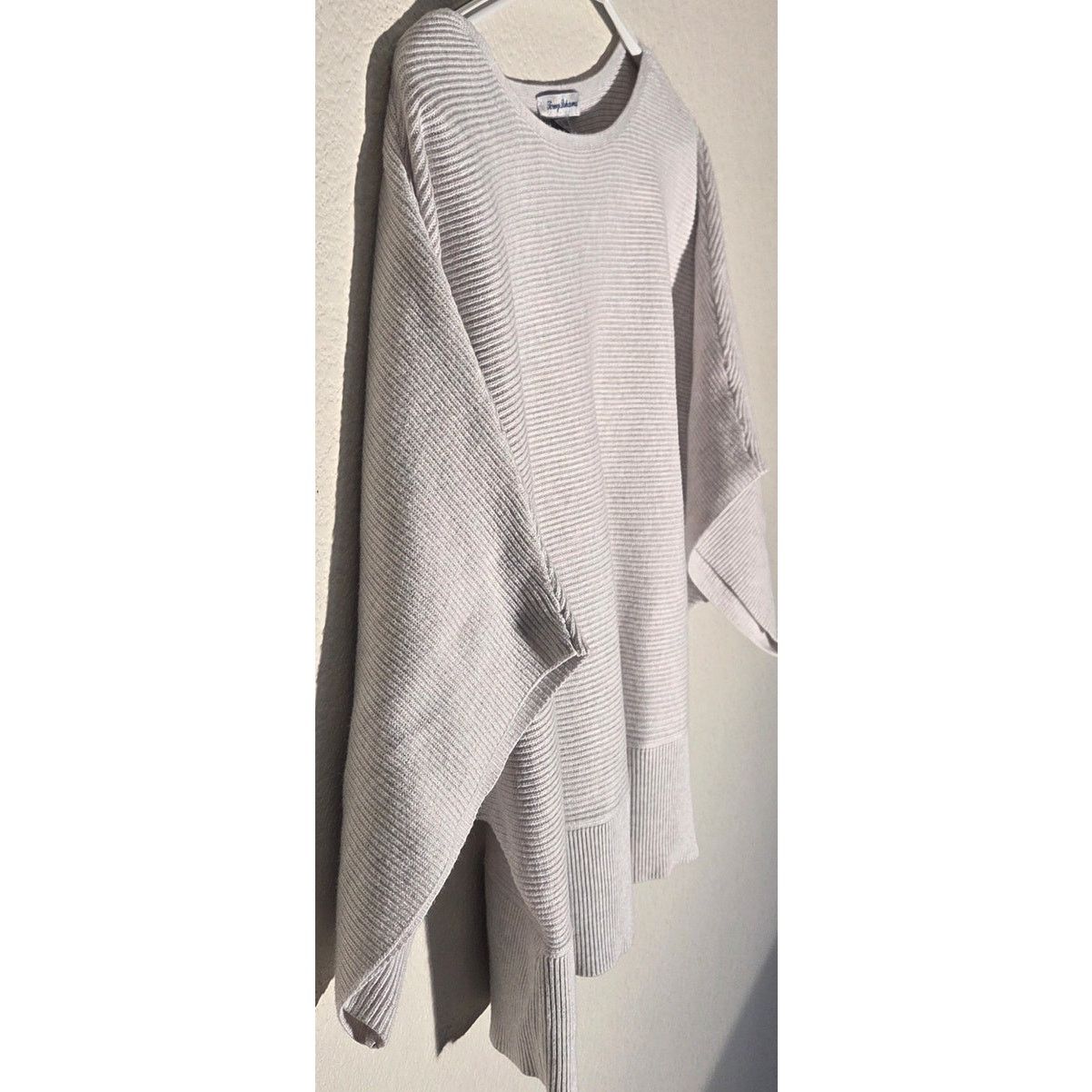 Tommy Bahama Tommy Bahama Bonita Dolman Sleeve Grey Knit Top - XL Size XL / US 12-14 / IT 48-50 - 4 Thumbnail