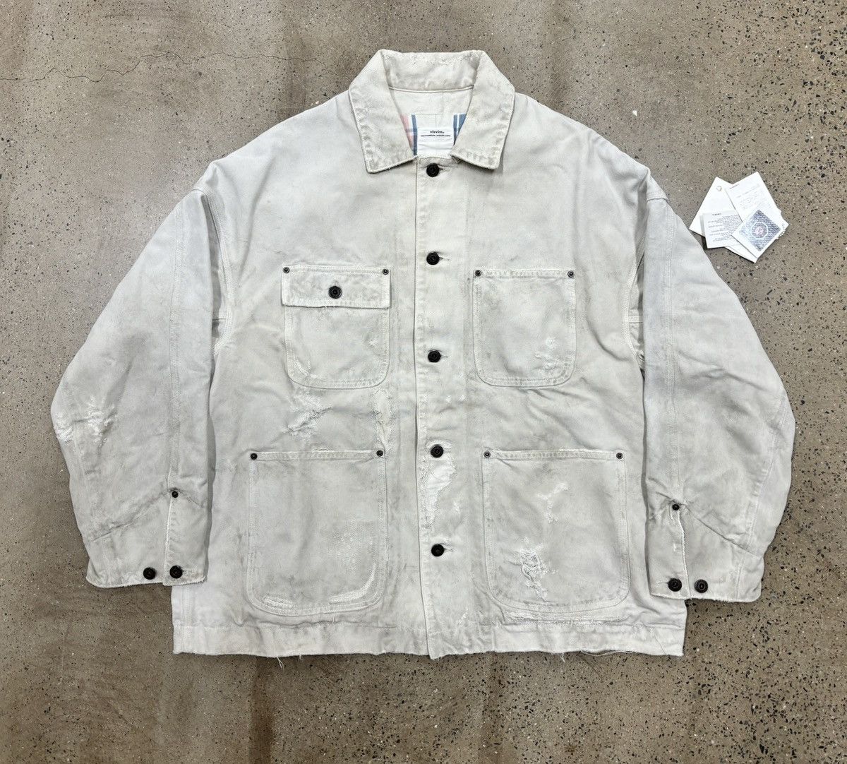 Visvim 22ss Macray Coverall Crash ，size2
