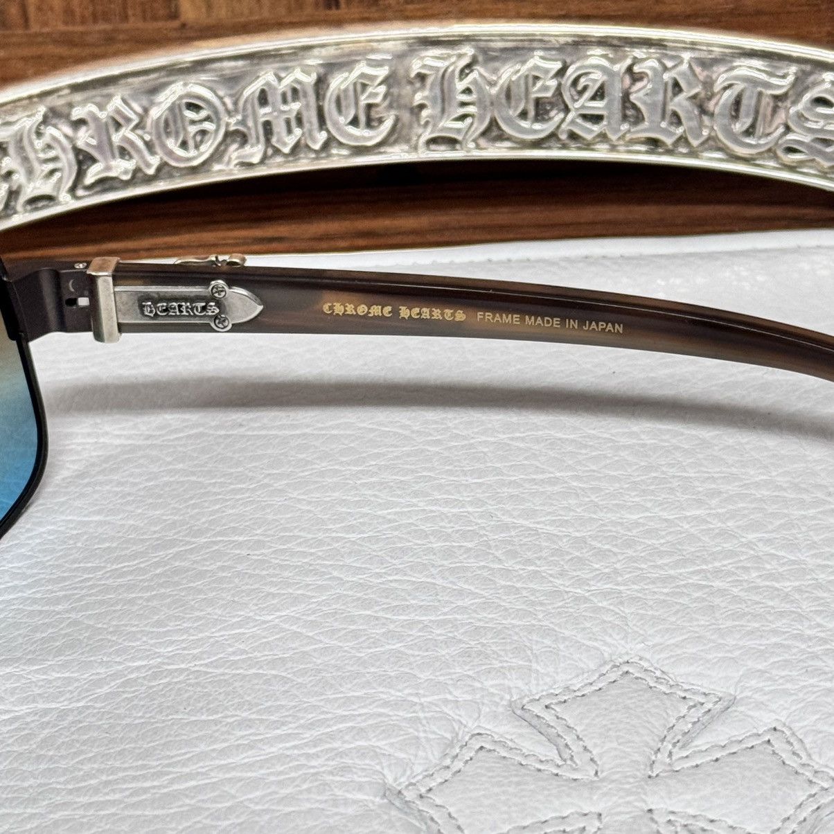Chrome Hearts Chrome Hearts Tank Slapper 1/1 ‘Murky Waters’ Sunglasses Size ONE SIZE - 6 Thumbnail