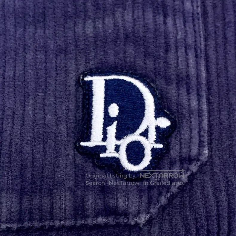Dior Dior Purple lapel cotton zipper corduroy jacket Size US S / EU 44-46 / 1 - 5 Thumbnail