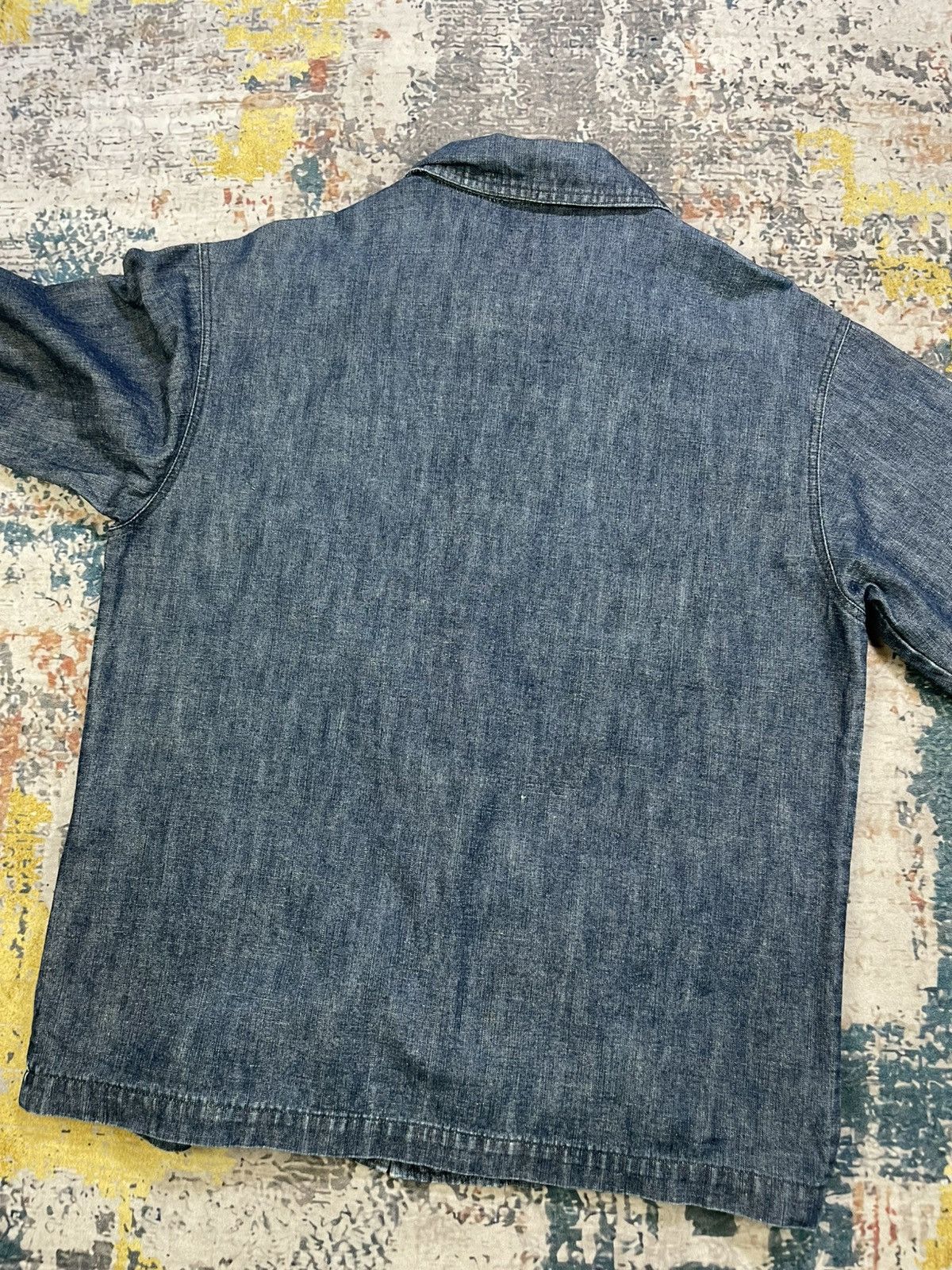 Vintage Vintage Denim Workwear Chore Jacket Size US M / EU 48-50 / 2 - 10 Thumbnail