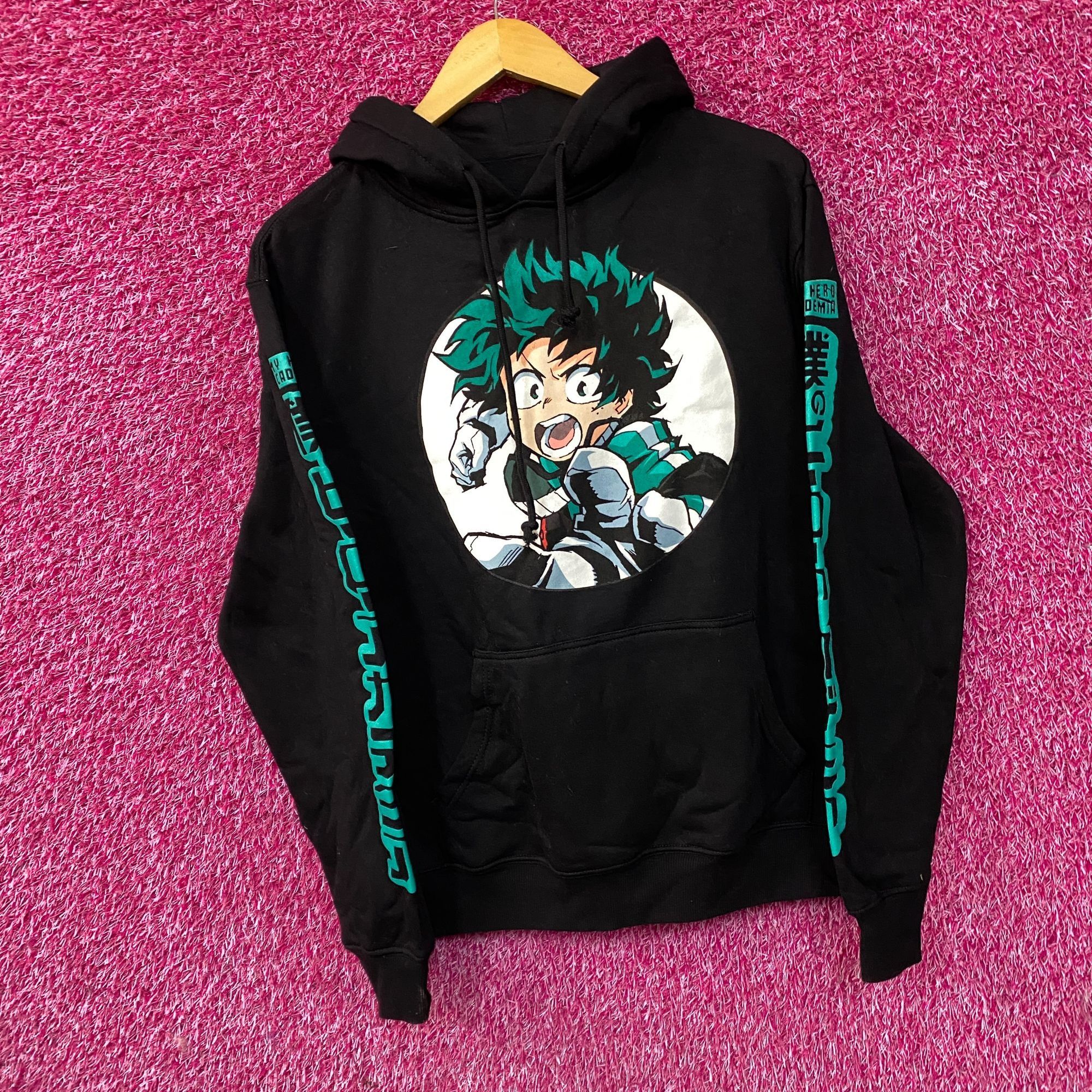 Anime My Hero Academia Izuku Midoriya "Deku" Graphic Hoodie Medium Size US M / EU 48-50 / 2 - 3 Thumbnail