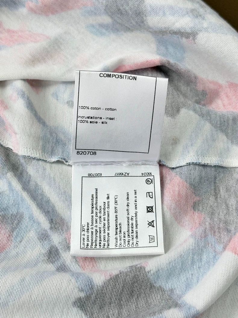 Chanel Chanel Airport series plaid graffiti short sleeves 2503-Nex Size XXS / US 00 / IT 34 - 6 Thumbnail