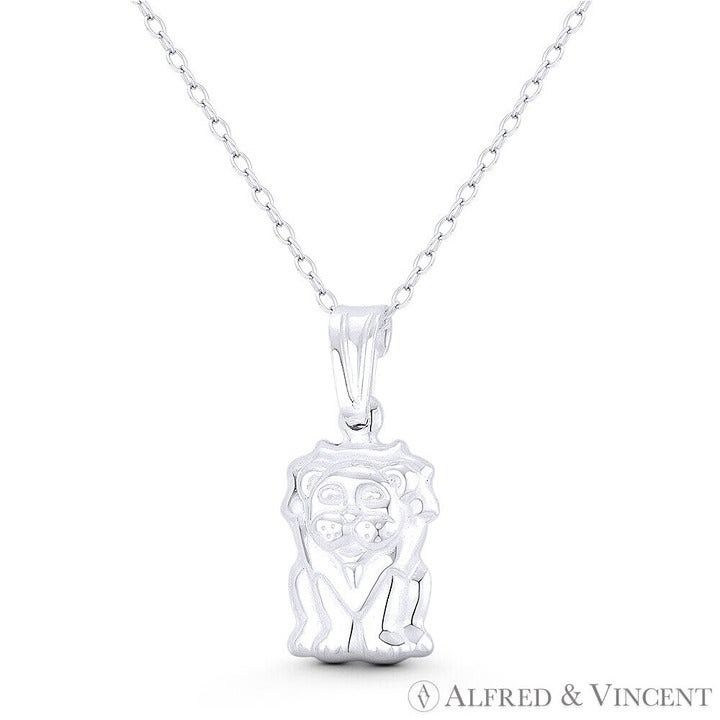 Other Maned Lion King of the Jungle Charm 3D Hollow Pendant Size ONE SIZE - 1 Preview
