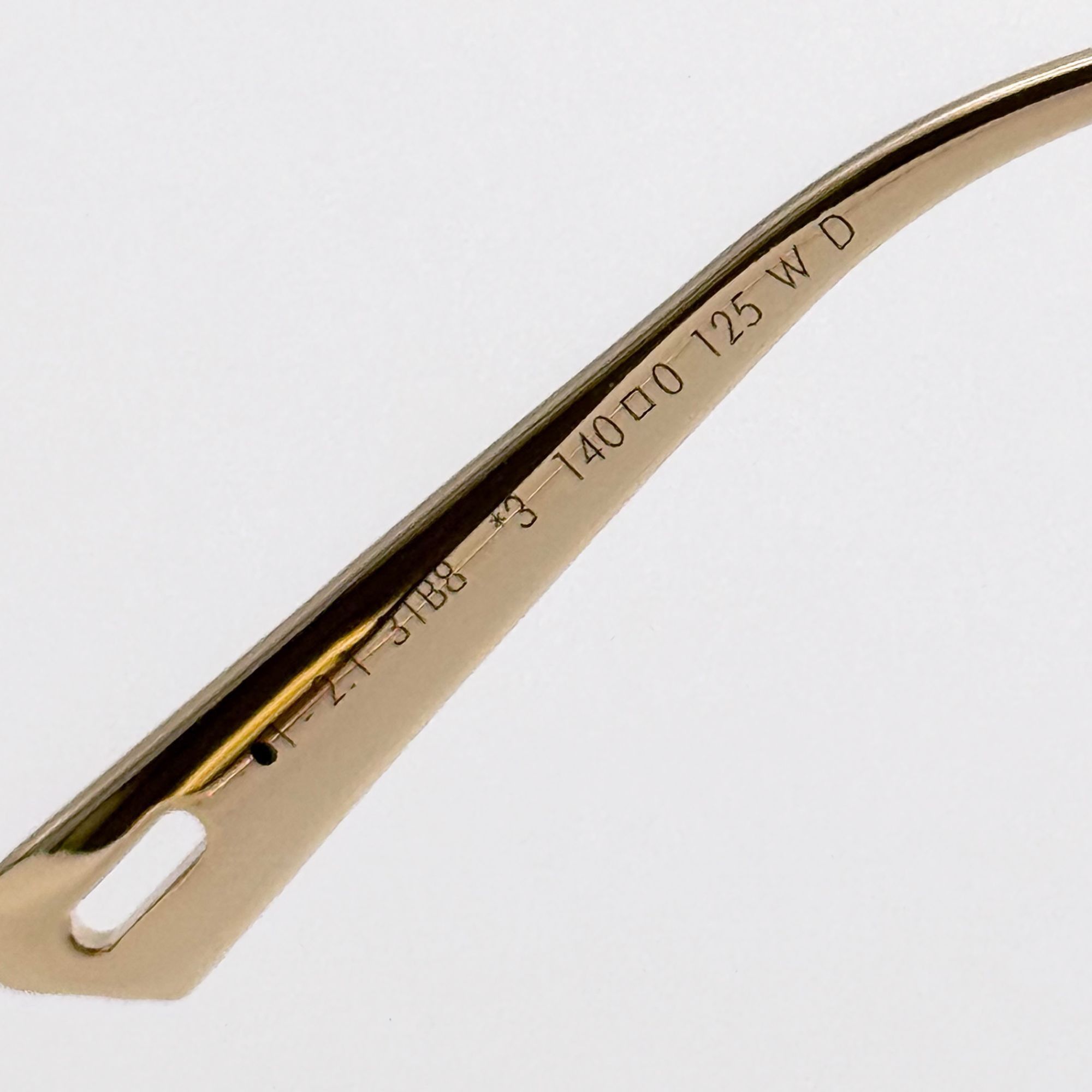 Dior NEW DIOR SUNGLASSES DIORCLUB M2U 31B8 SHIELD GOLD/BLUE Size ONE SIZE - 10 Thumbnail