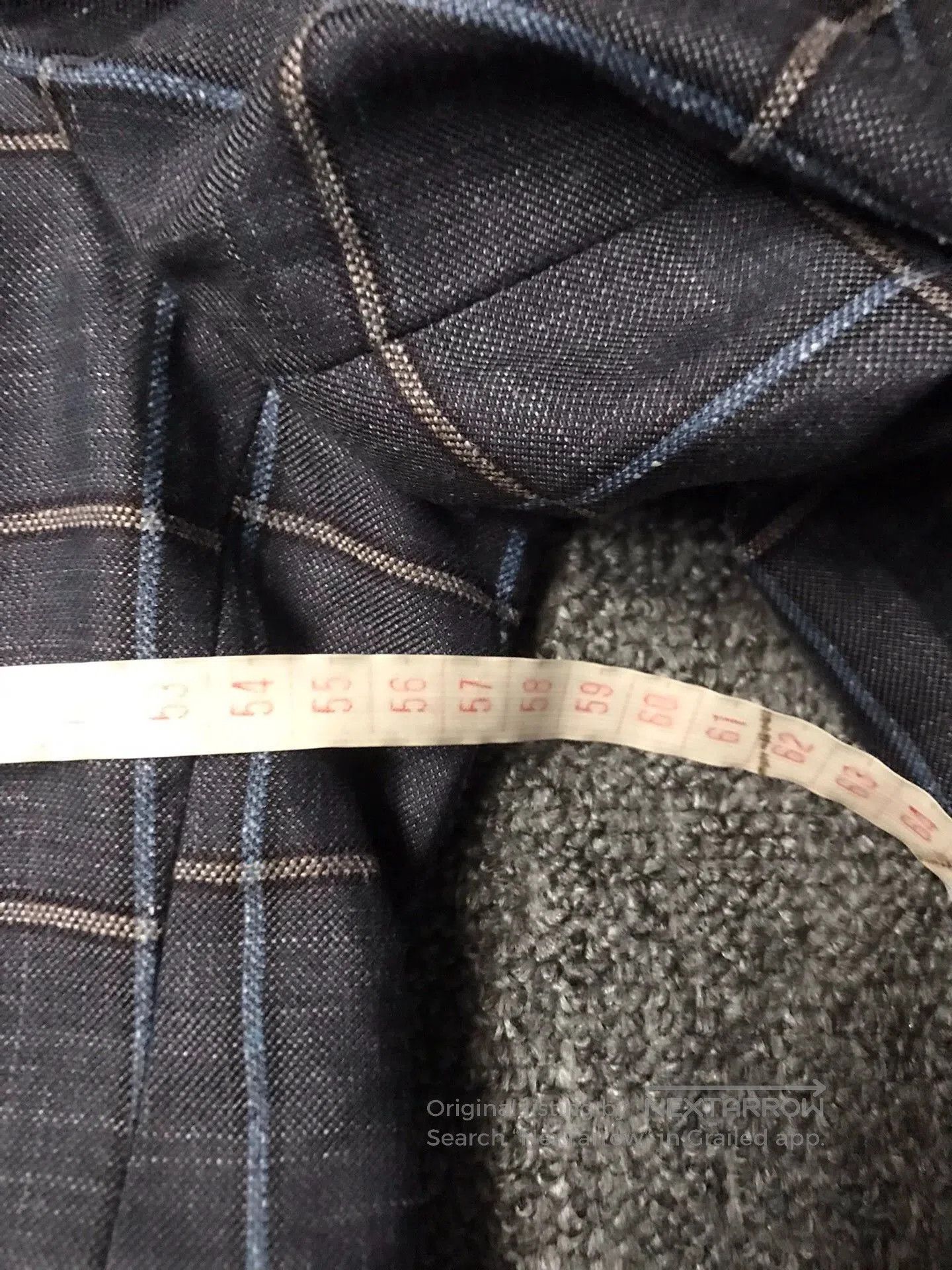 Armani Gray Plaid Blazer - Size XL. Size US XL / EU 56 / 4 - 8 Thumbnail