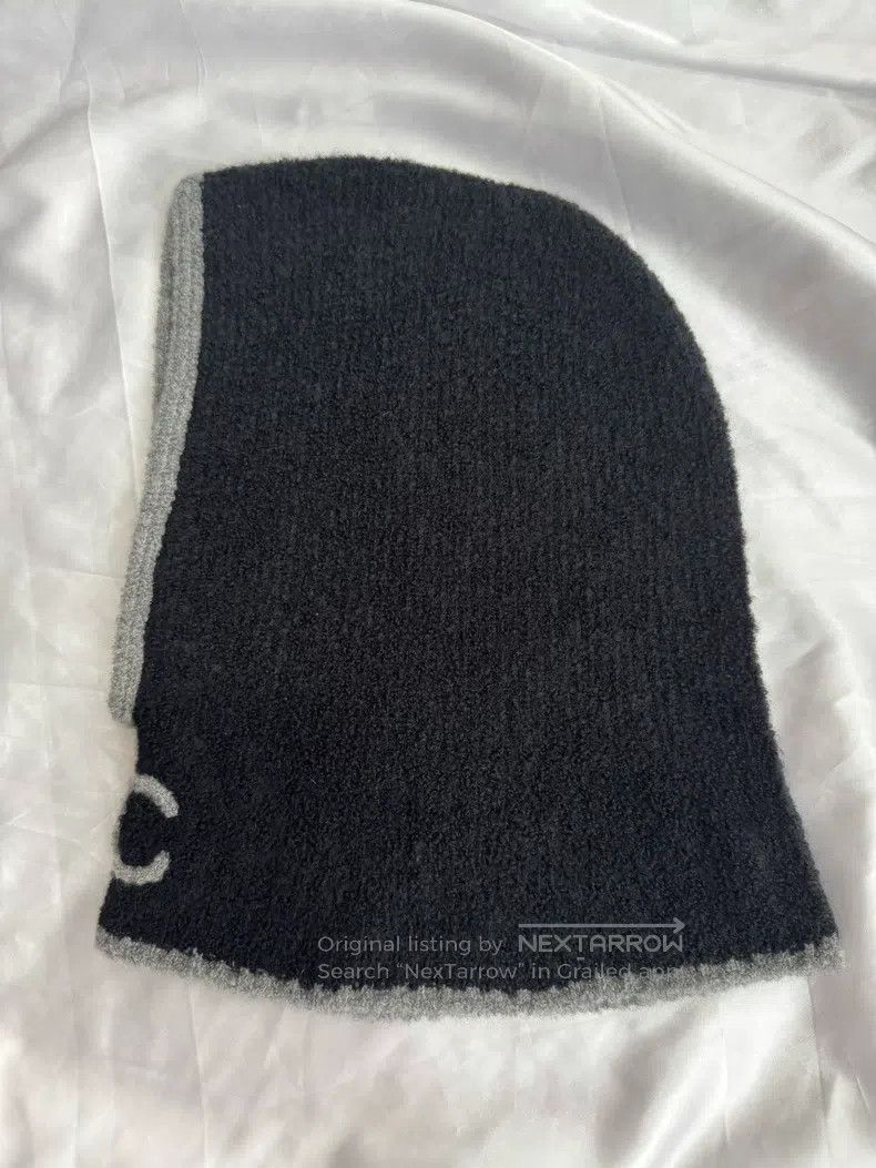 Chanel Chanel Black and grey cold hat Size ONE SIZE - 3 Thumbnail