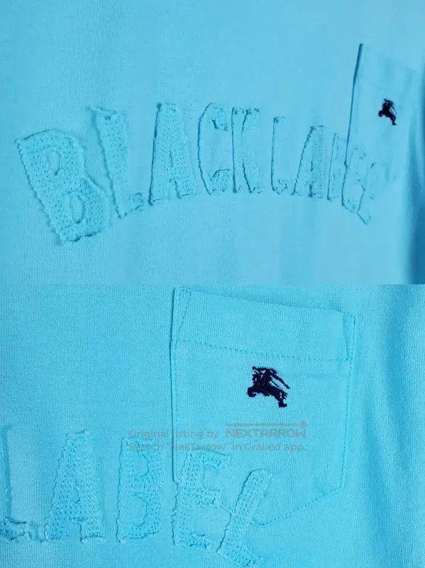 Burberry Burberry Summer Blue Cotton Short Sleeve T. Size US M / EU 48-50 / 2 - 4 Thumbnail
