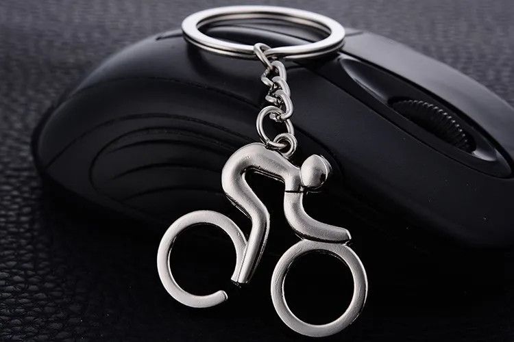 Jewelry Bike Style Key Chain Ring Holder Creative Casual Size ONE SIZE - 2 Thumbnail