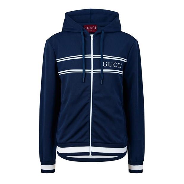 GUCCI Logo Zip Hoodie