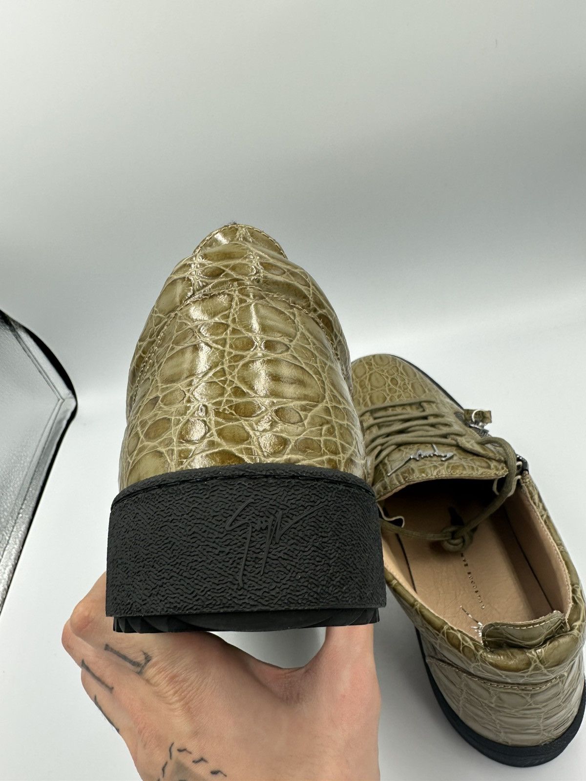 Giuseppe Zanotti Giuseppe Zanotti Animal Print Sneaker Size US 13 / EU 46 - 12 Thumbnail