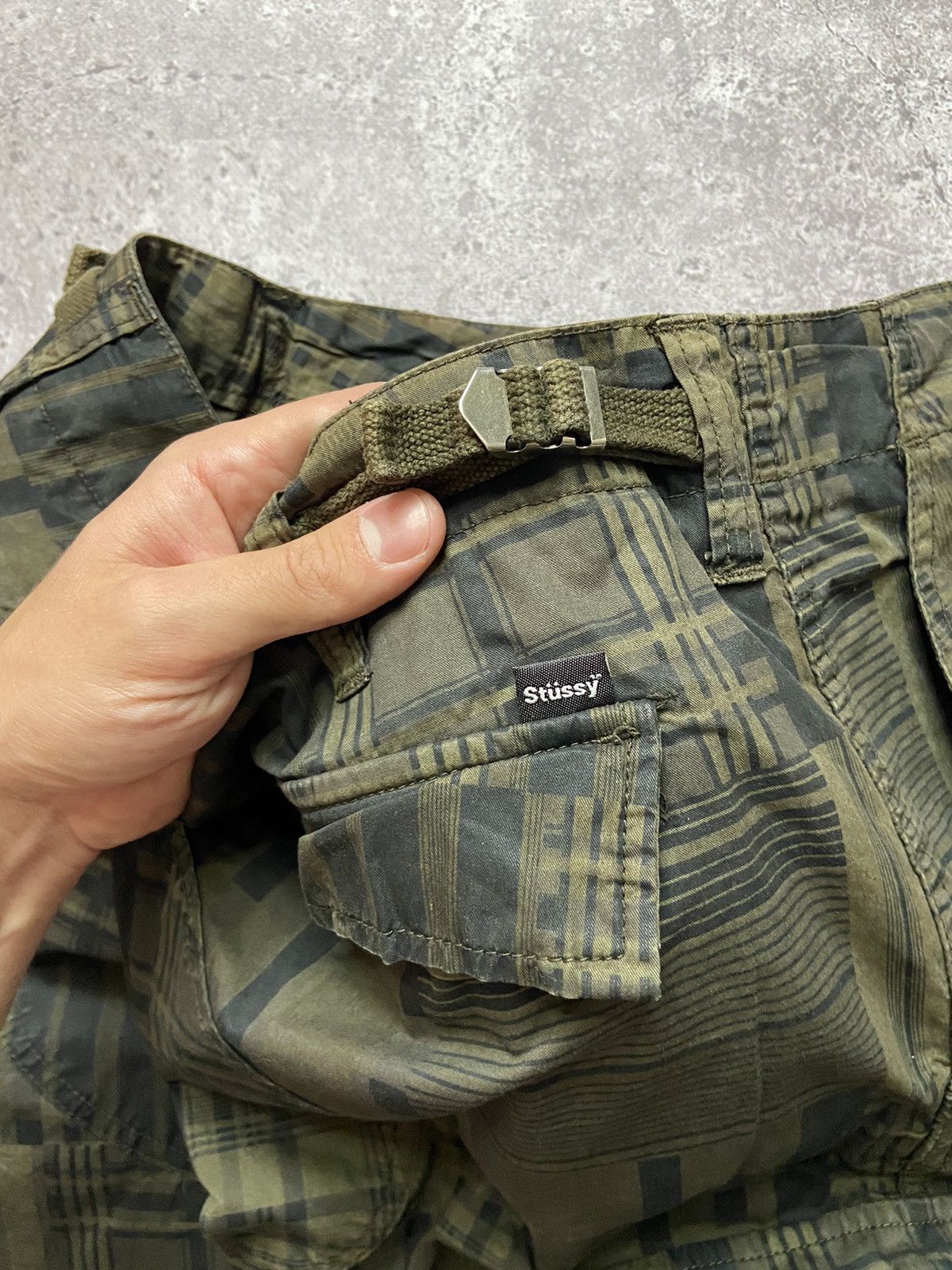 Stussy Vintage Stussy Cargo Shorts Size 32 Size US 32 / EU 48 - 4 Thumbnail