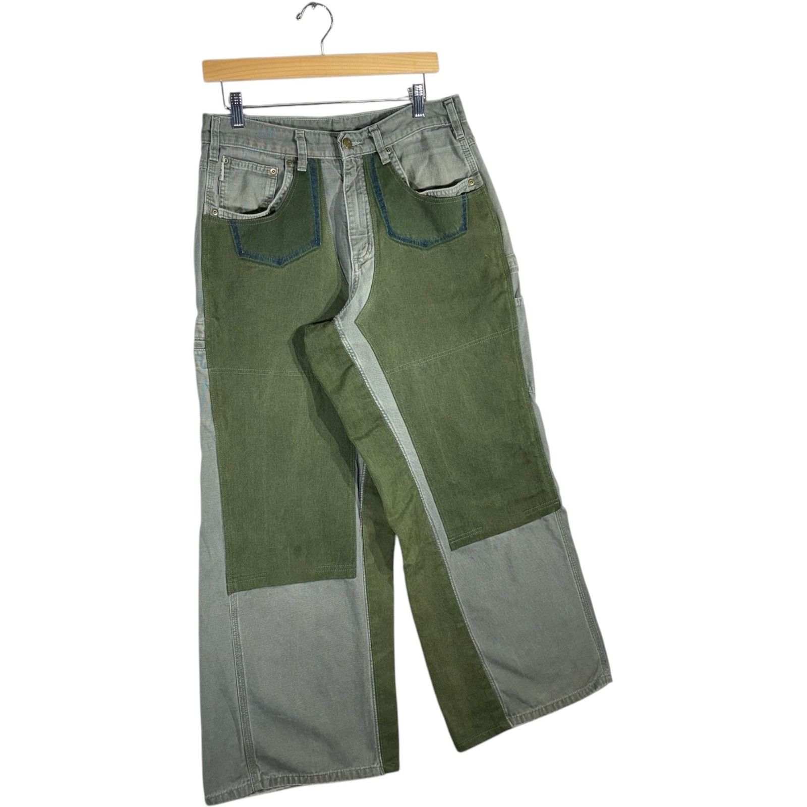 Carhartt Vintage Carhartt Double Knee Carpenter Pants 32x29 Size US 32 / EU 48 - 4 Thumbnail