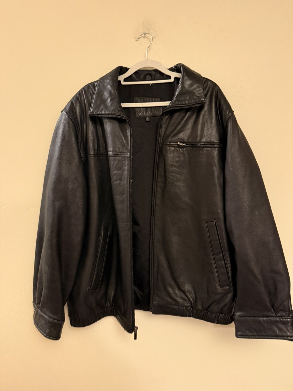 Leather Vintage Leather Jacket Size US L / EU 52-54 / 3 - 4 Thumbnail