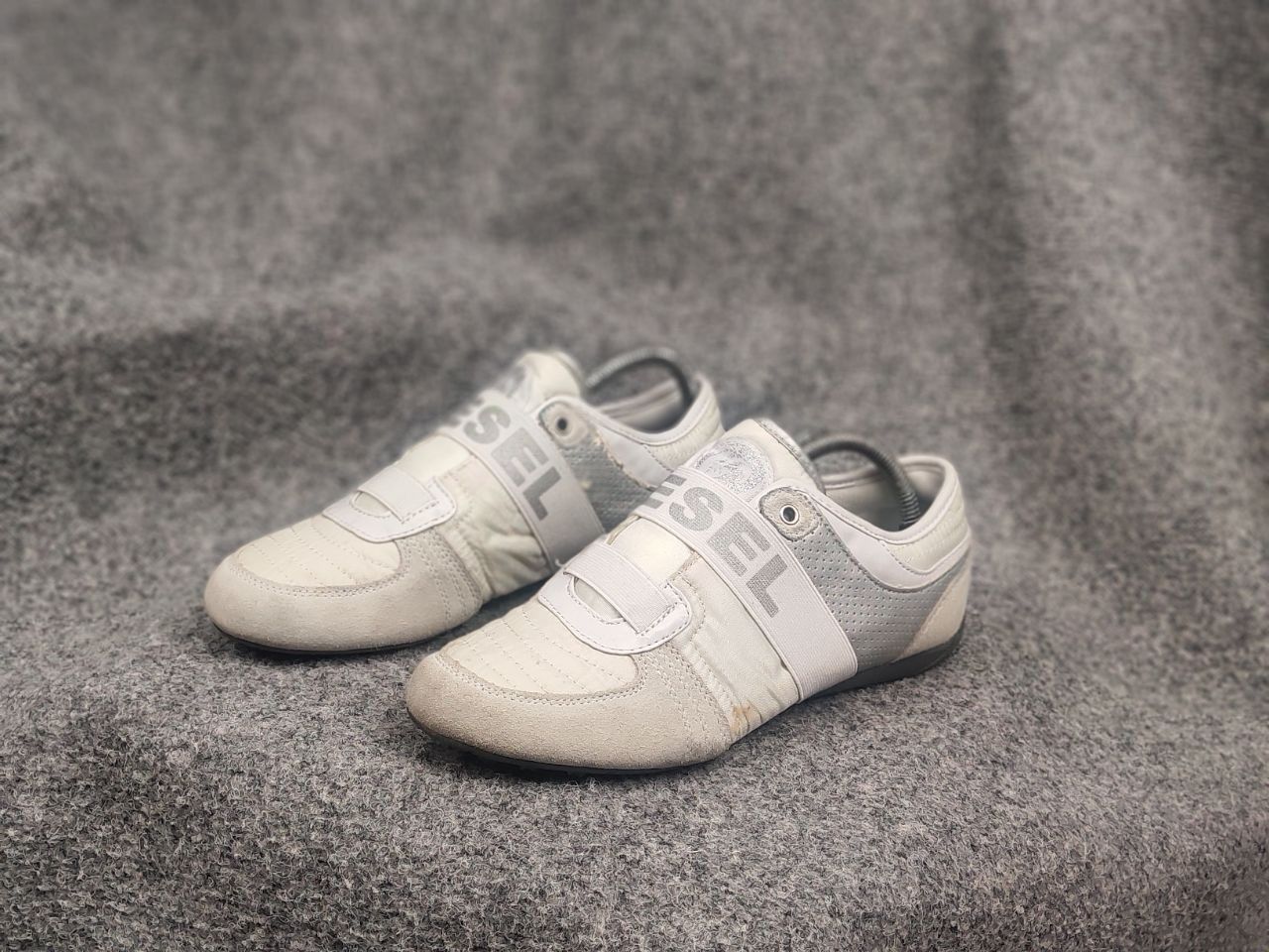 Diesel Vintage 90's Diesel Korbin II Suede rubber Low Sneakers Y2K Size US 7.5 / EU 40-41 - 9 Thumbnail