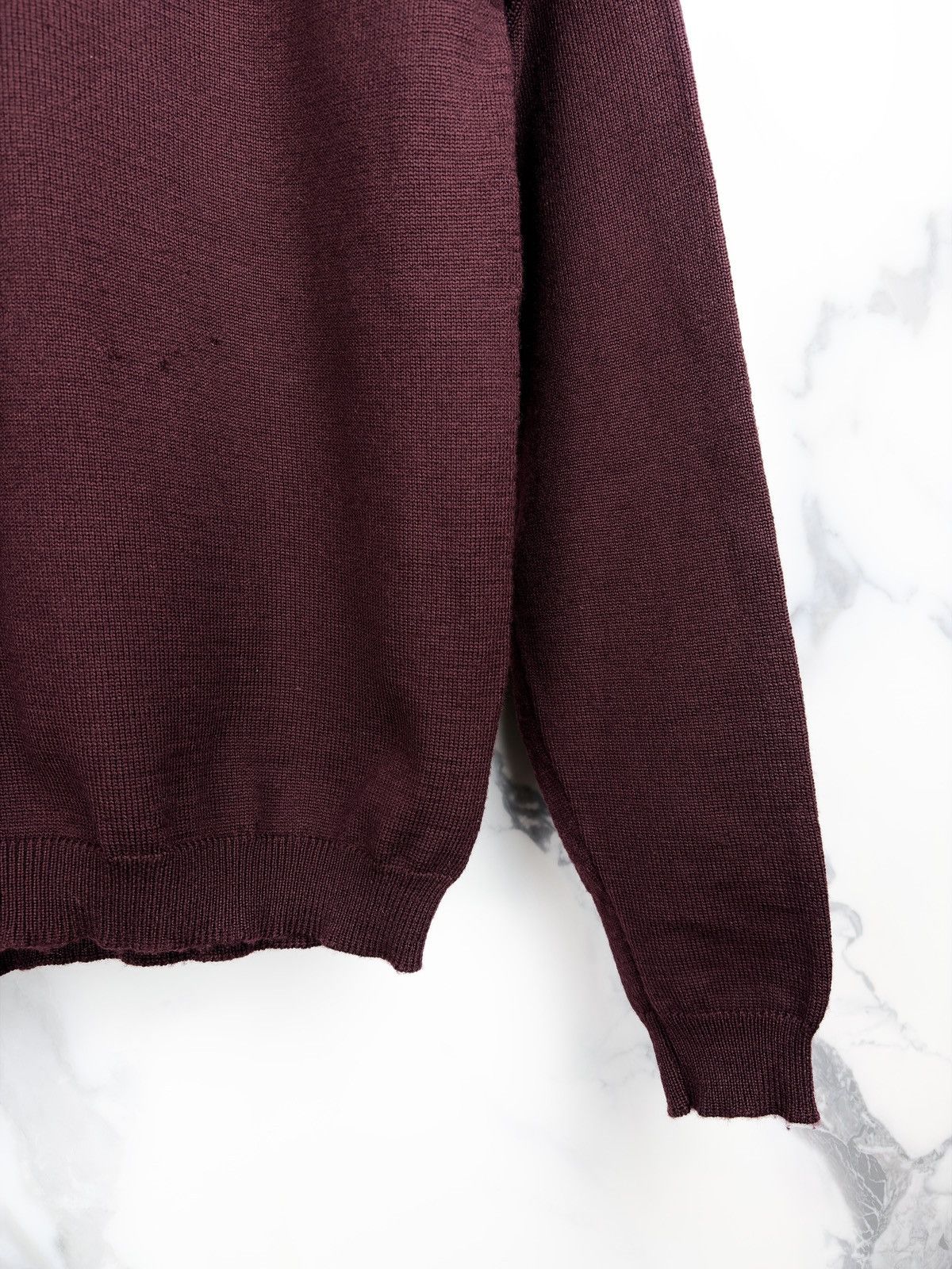 Raf Simons AW96 Raf Simons Buttoned Shoulder Military Wool Knit Sweater Size US M / EU 48-50 / 2 - 5 Thumbnail