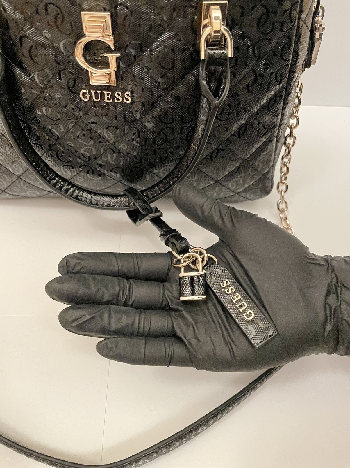 Guess GUESS Bessey Quitted Crossbody Satchel Size ONE SIZE - 5 Thumbnail