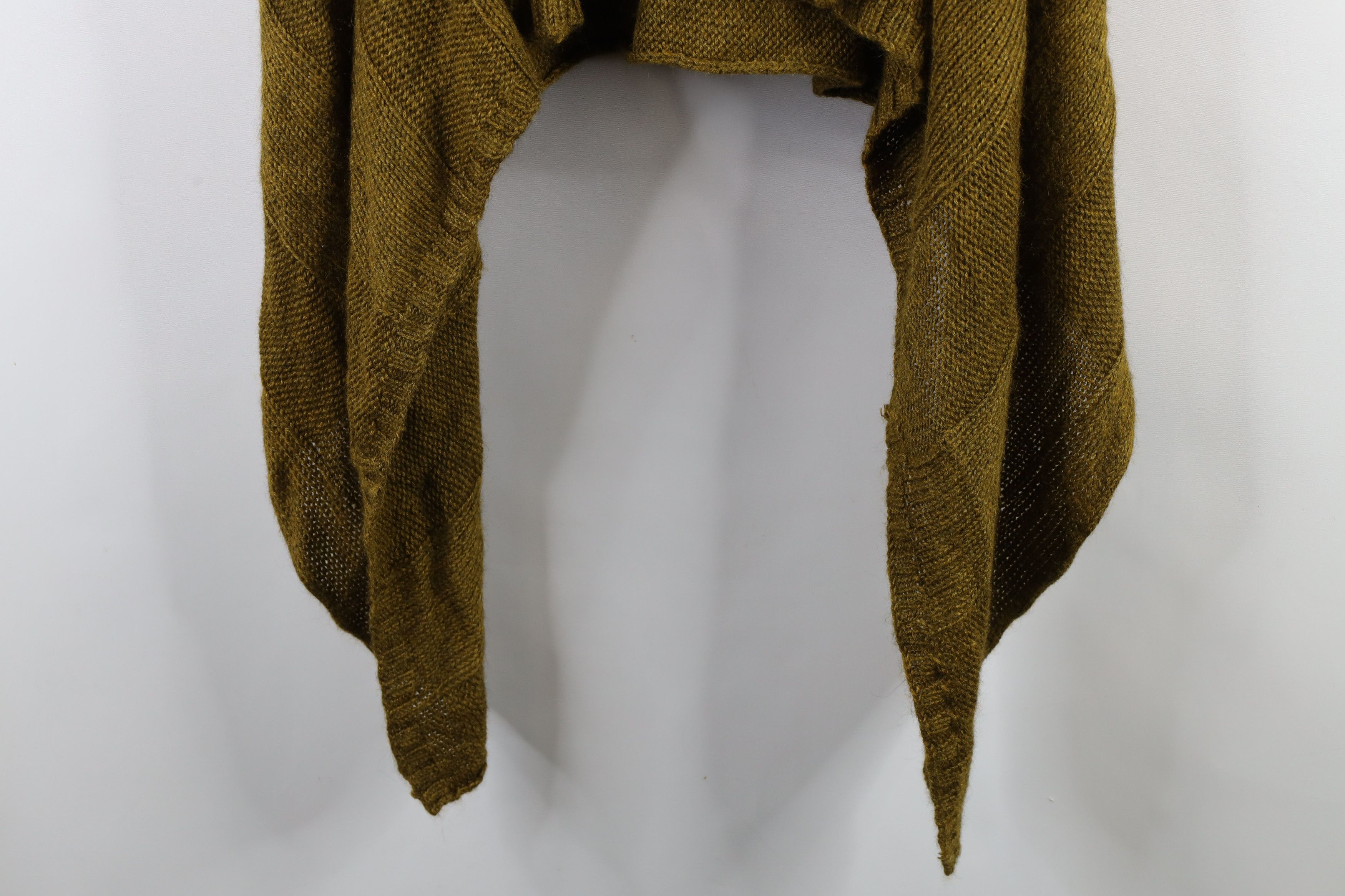 Eileen Fisher × Vintage Eileen Fisher Silk Knit Open Front Wrap Cardigan Sweater Size L / US 10 / IT 46 - 4 Thumbnail