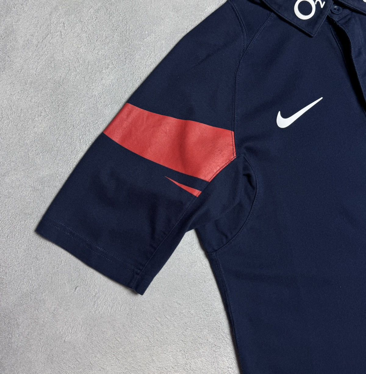 Nike England Cotton Polo Shirt Nike O2 Vintage 2000s Size US M / EU 48-50 / 2 - 5 Thumbnail