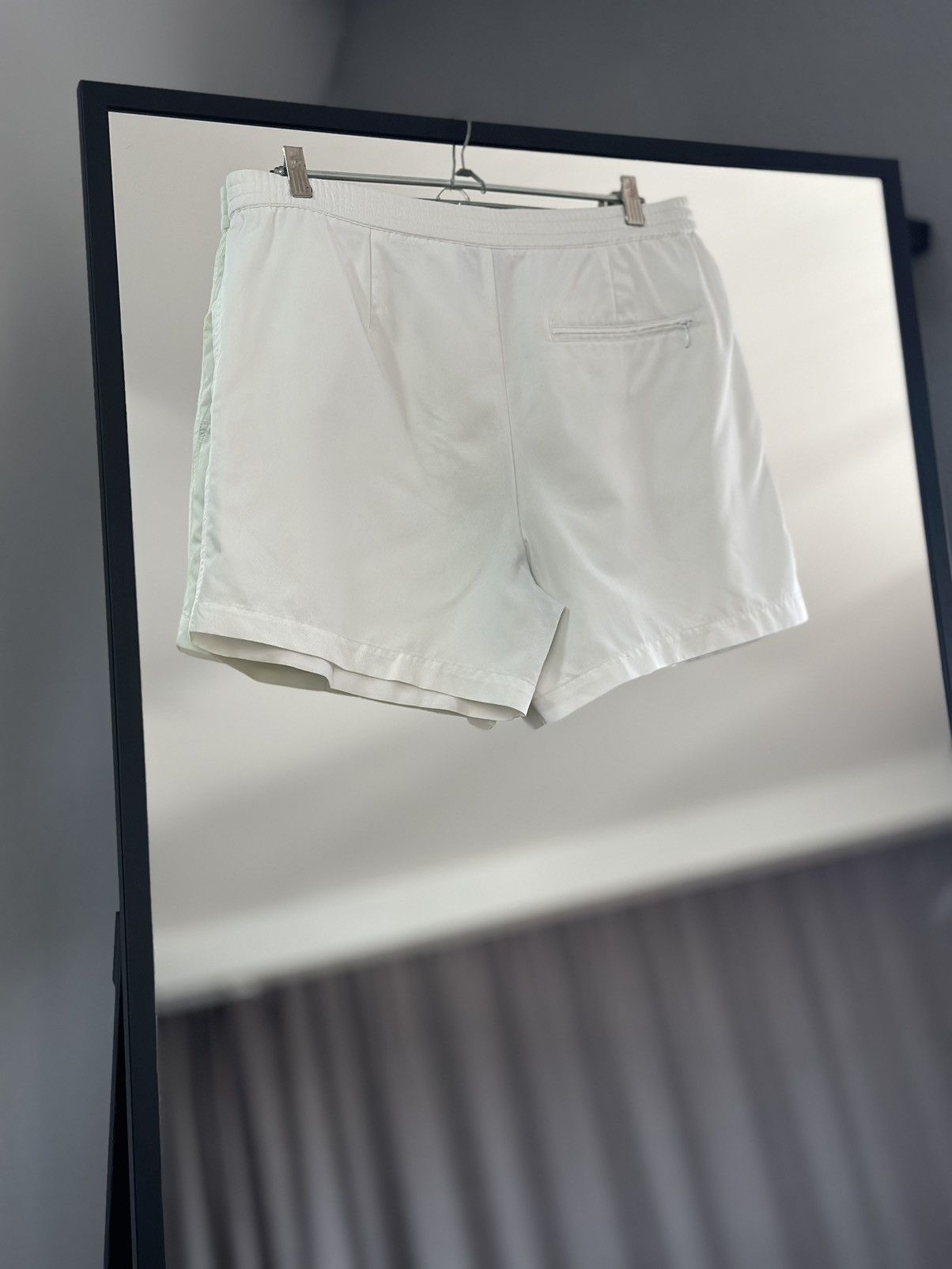 Nike Vintage Nike Shorts Court Swoosh Y2K white Federer Golf Size US 32 / EU 48 - 14 Thumbnail