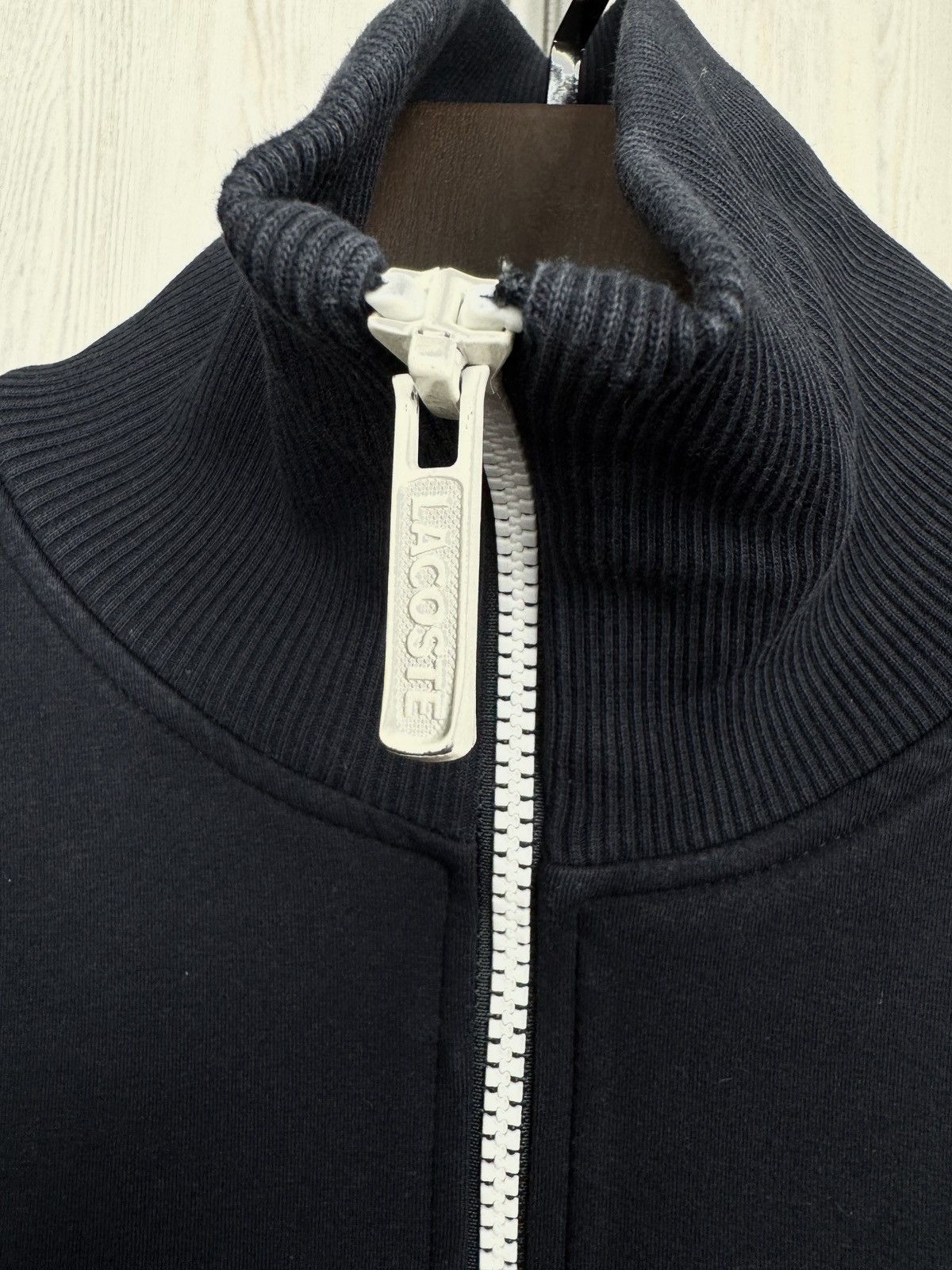 Lacoste Lacoste navy blue full zip track top jacket Size US S / EU 44-46 / 1 - 8 Thumbnail