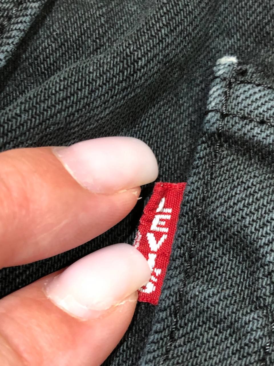 Levi's jeans black premium Levi's 501 Y2K Vintage w34 streetwear Size US 34 / EU 50 - 6 Thumbnail