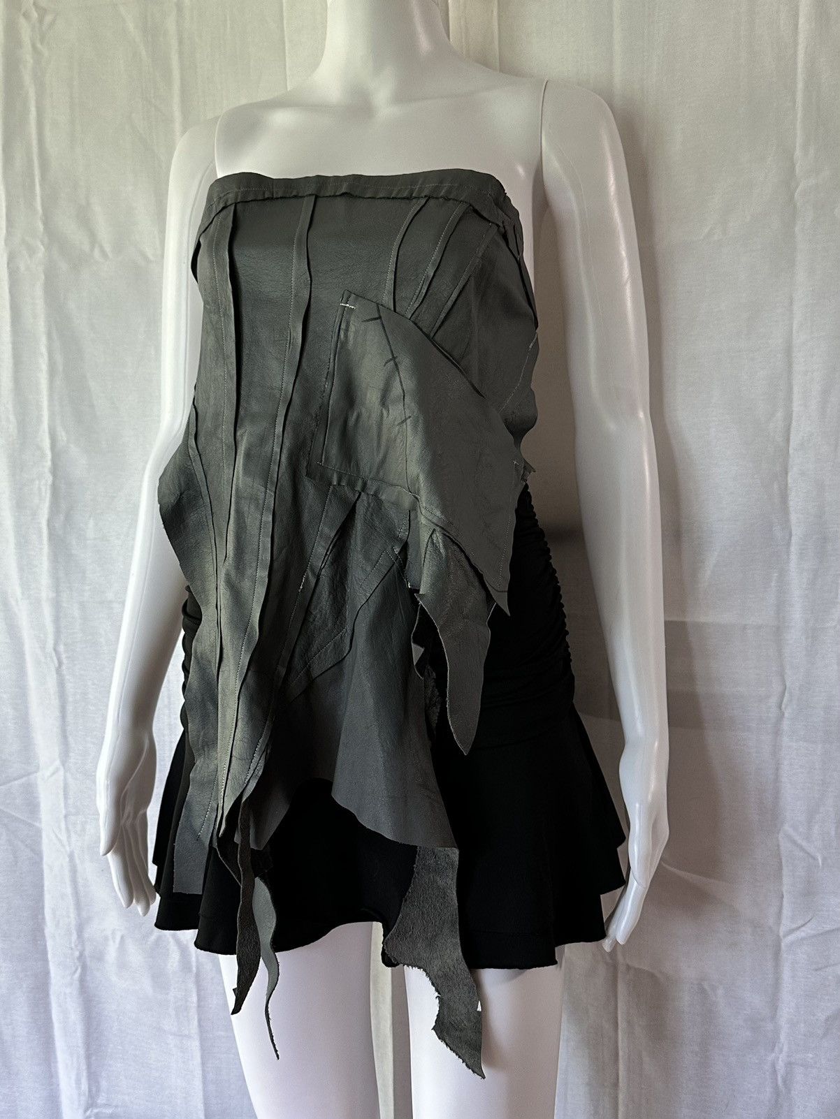 Other Avant-Garde Handmade Leather corset Size S / US 4 / IT 40 - 2 Thumbnail