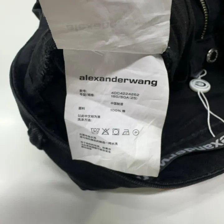 Alexander Wang Alexander Wang High-Waisted Denim Shorts for Women - Size 25" / US 0 / IT 36 - 5 Thumbnail