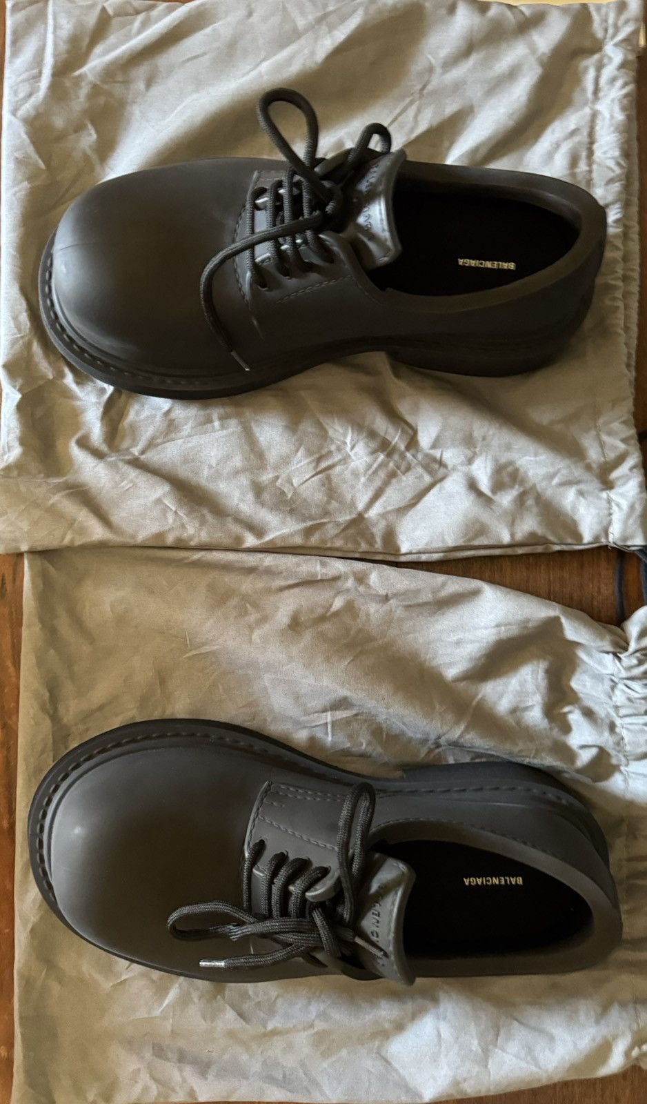 Balenciaga Balenciaga Steroid Derby Full EVA Black Size US 9 / EU 42 - 4 Thumbnail