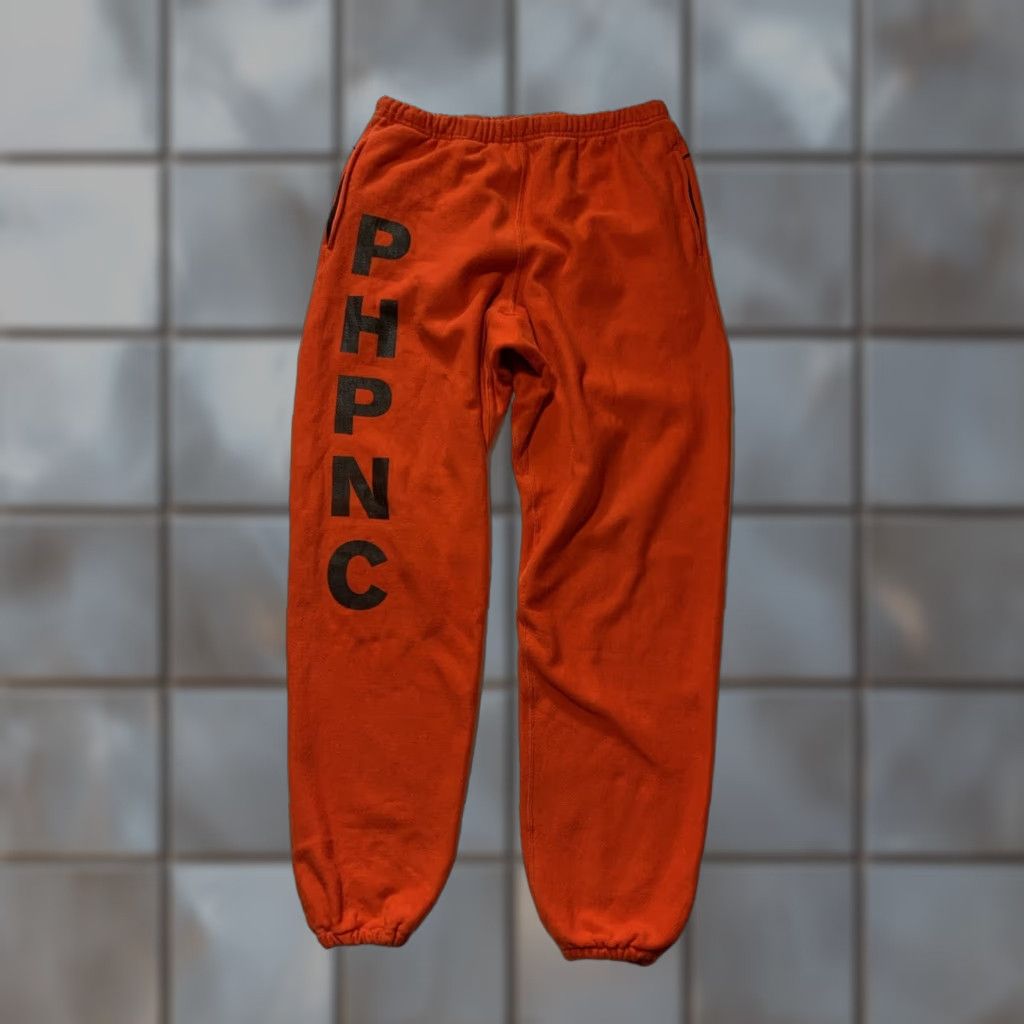 VINTAGE Richardson Hardware RH PHPNC Orange Reverse Weave Gusset Jogger Sweatpants L Mens Orange Reverse Weave Gusset Jogger Sweatpants L Mens