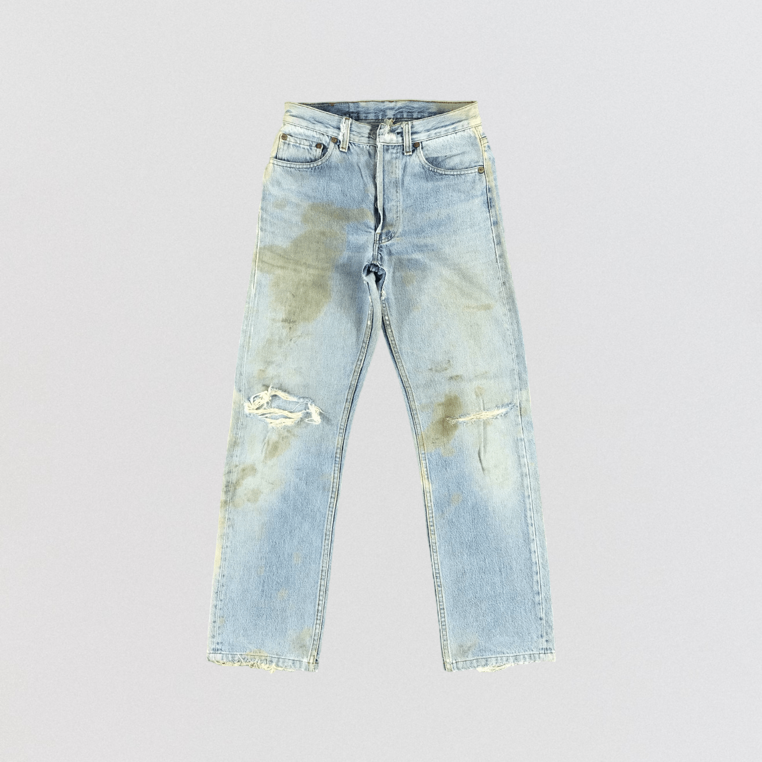 Levi's Vintage 90s Distress Levis 501 Jeans-JM2795 Size US 29 - 1 Thumbnail